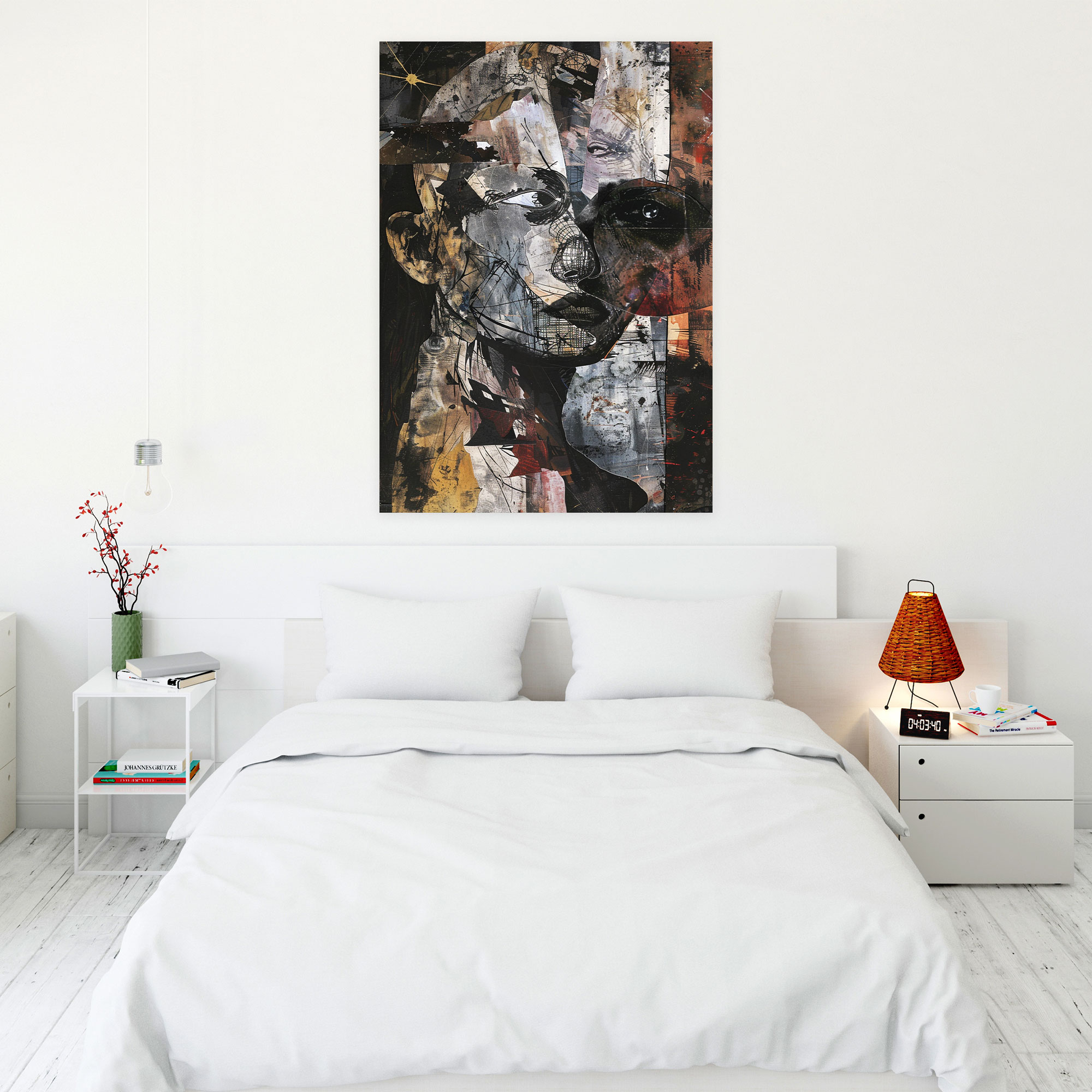 Distorted Dadaism Wall Art Canvas - Dadaism, Wall Decoration, Dadaism, Canvas Print