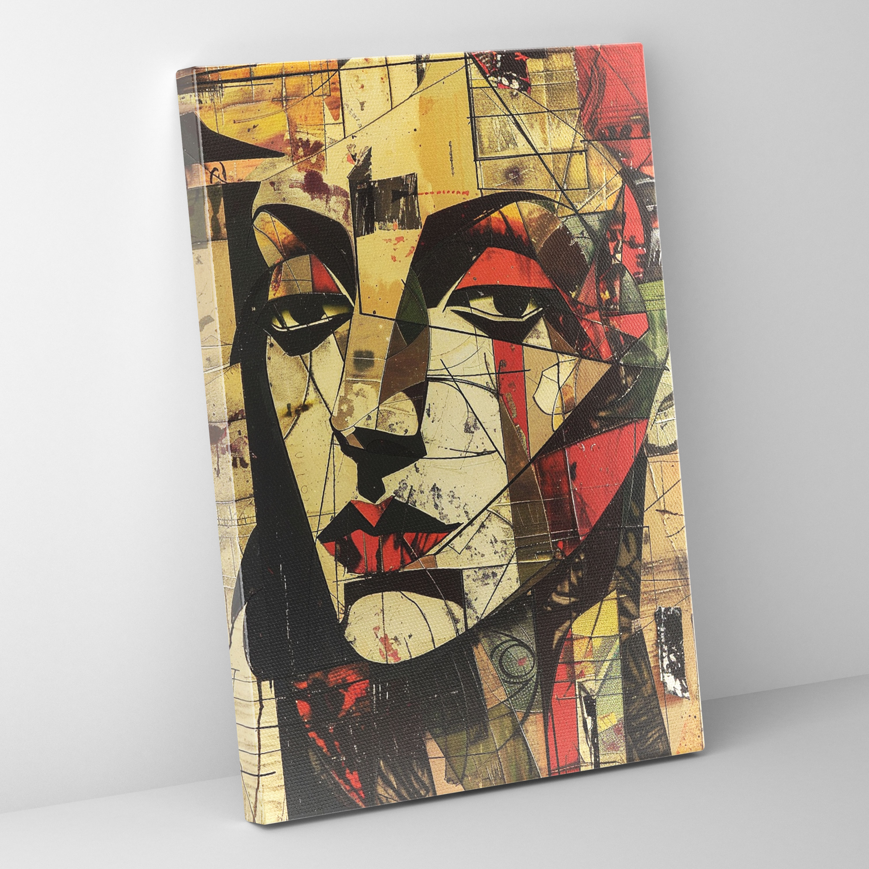 Dadaism Exaggerated Proportions Canvas Print - Dadaism, Canvas, Wall Decoration, Dadaism