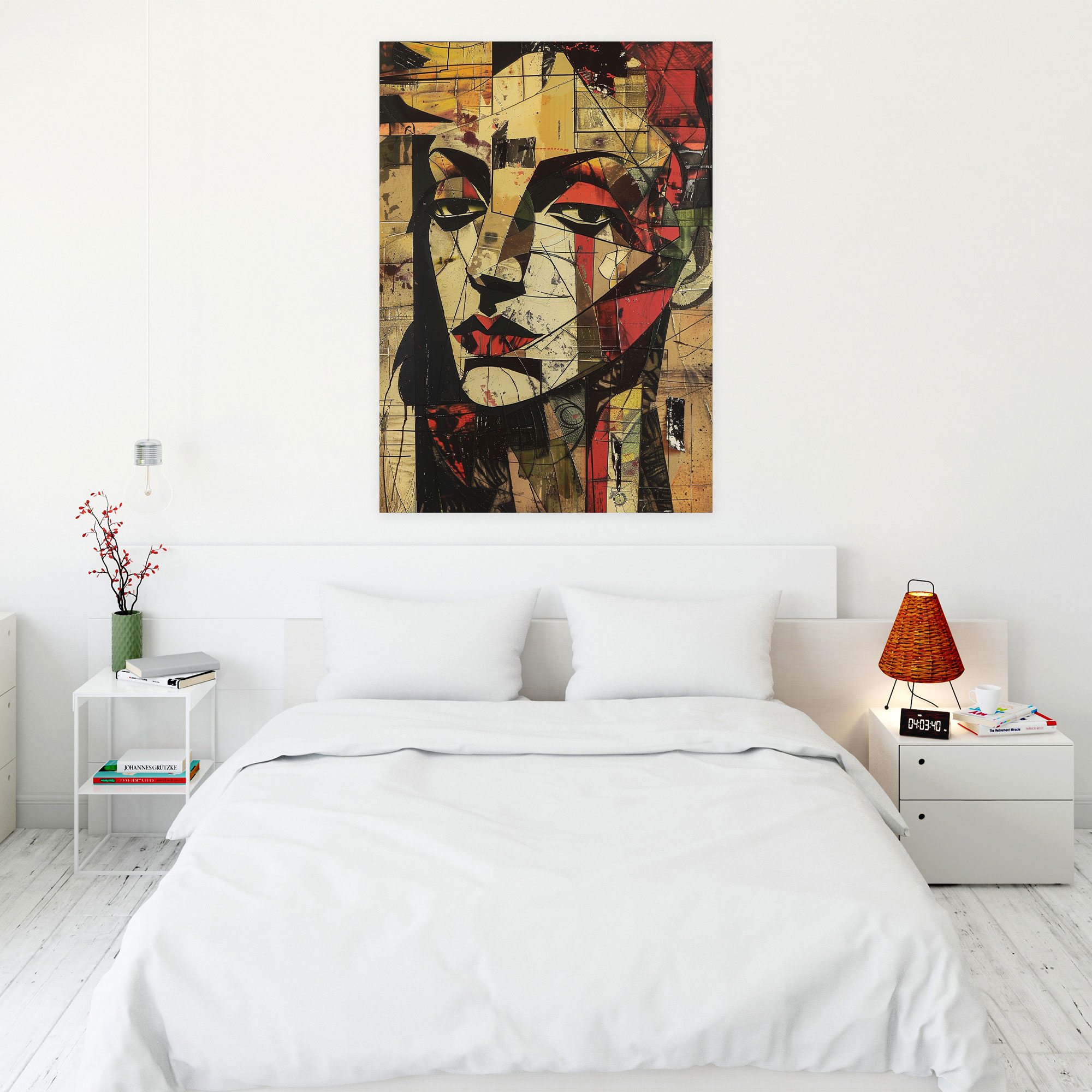 Dadaism Exaggerated Proportions Canvas Print - Dadaism, Canvas, Wall Decoration, Dadaism