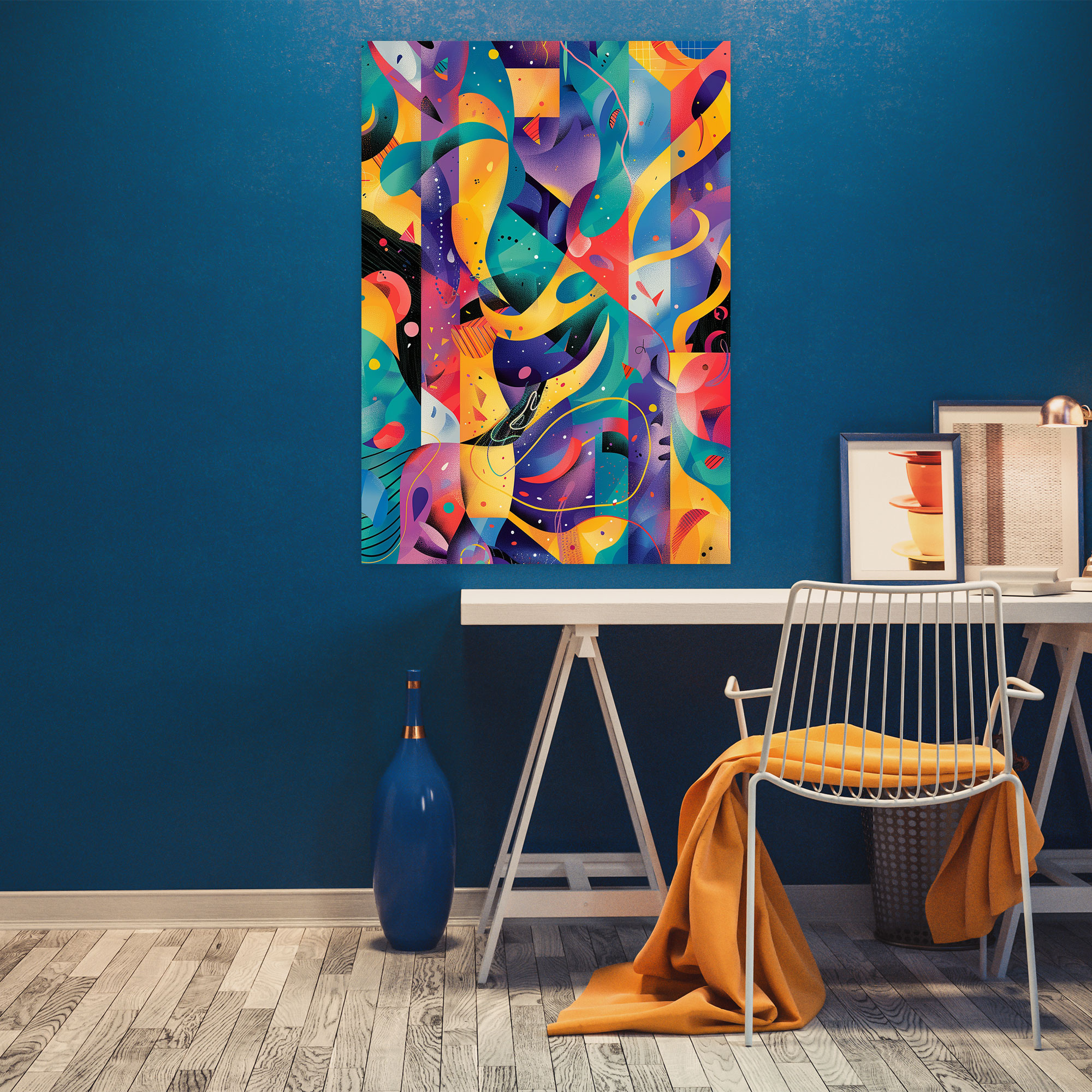 Randomized Dadaism Wall Decoration - Dadaism, Canvas Print, Home Decoration, Dadaism