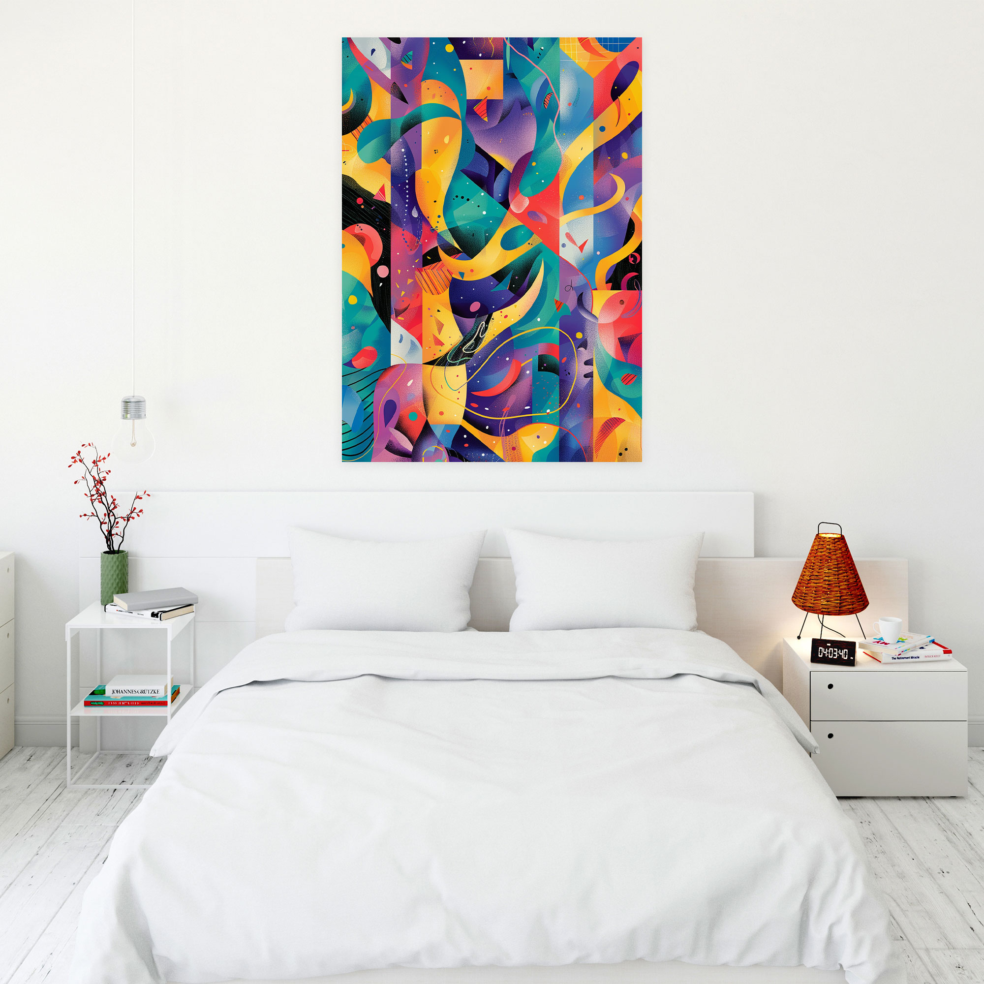 Randomized Dadaism Wall Decoration - Dadaism, Canvas Print, Home Decoration, Dadaism