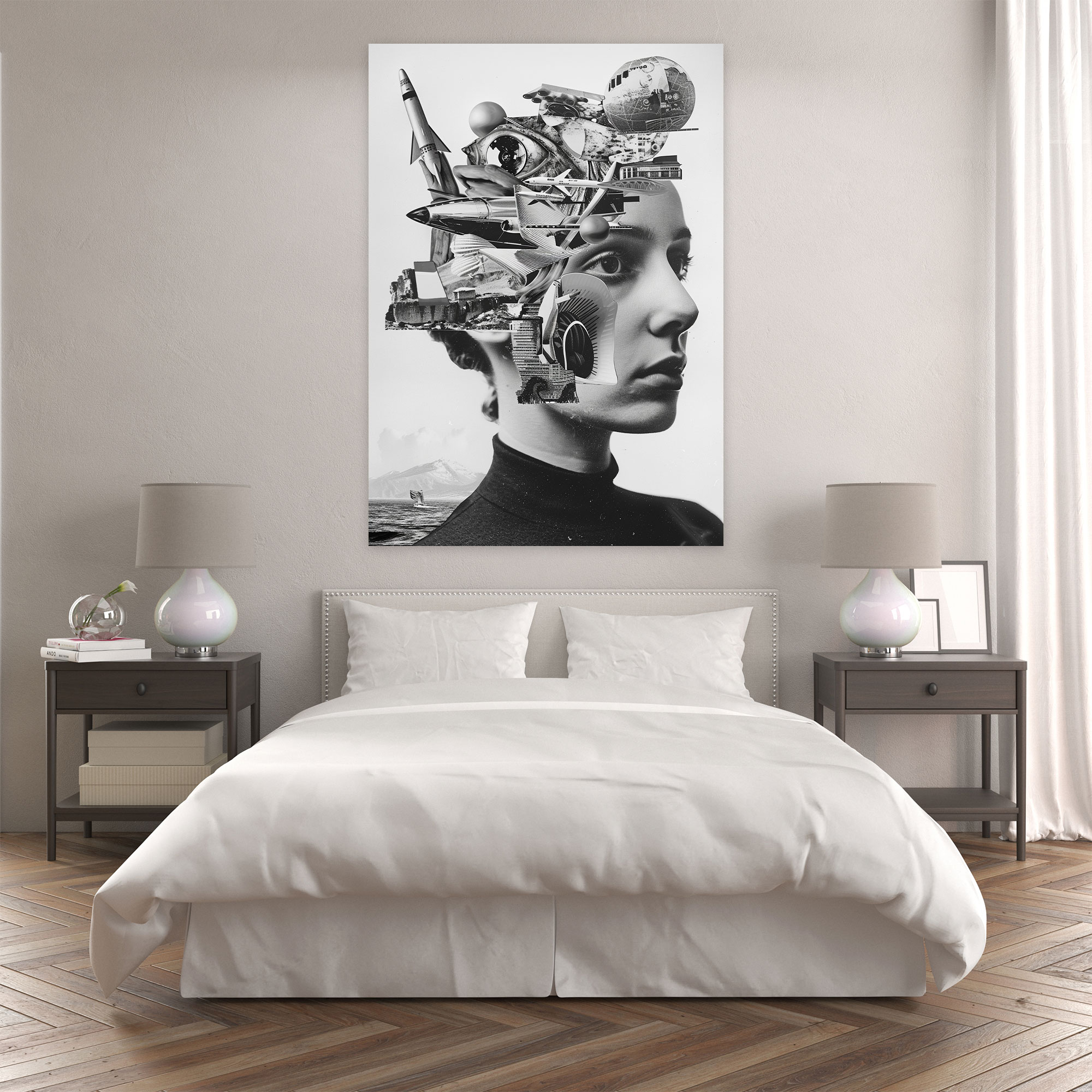 Dadaism Art Style Wall Art - Dadaism, Canvas Wall Art, Home Decoration, Canvas