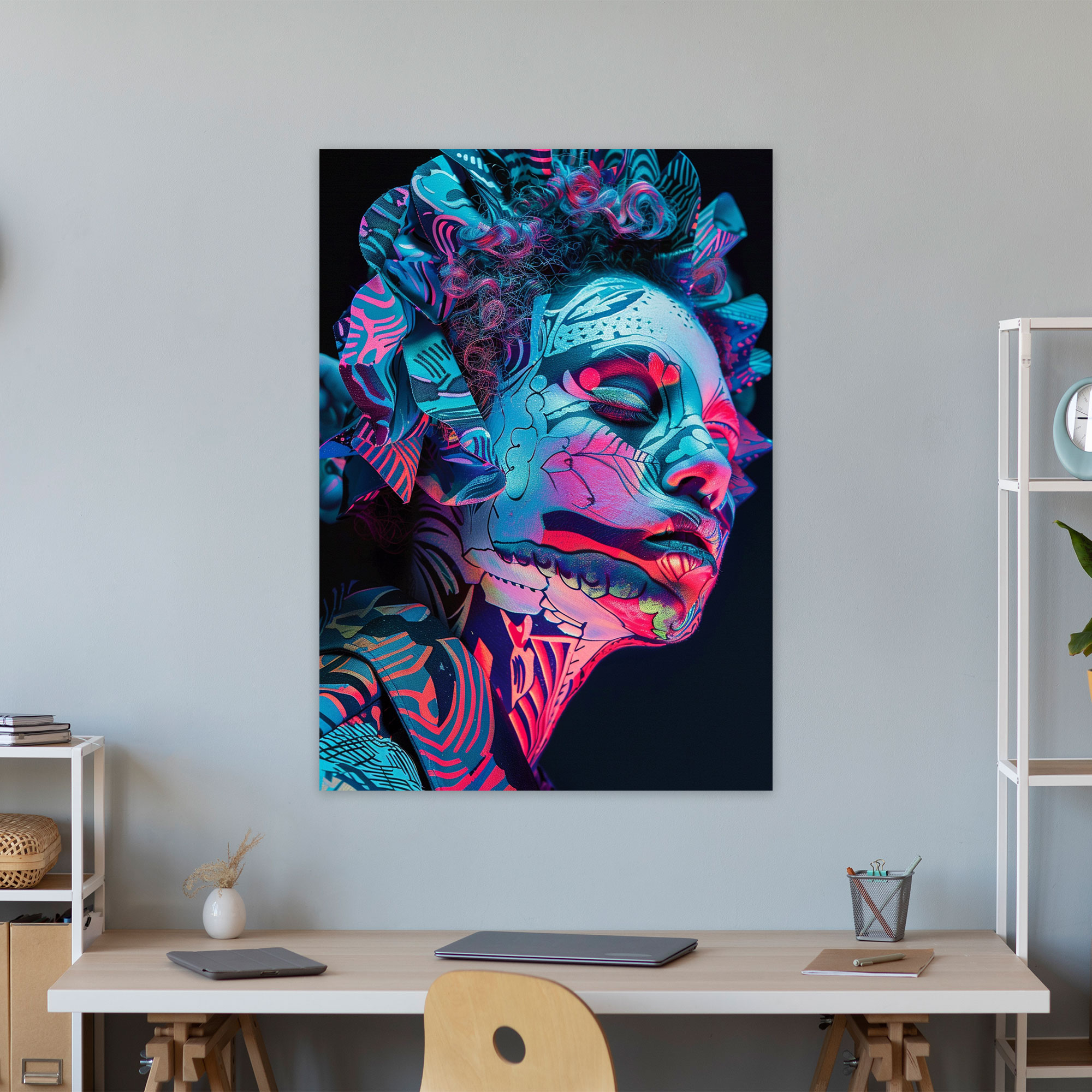 Dadaism Art Style Wall Decoration - Dadaism, Canvas Wall Art, Canvas, Dadaism Art Style