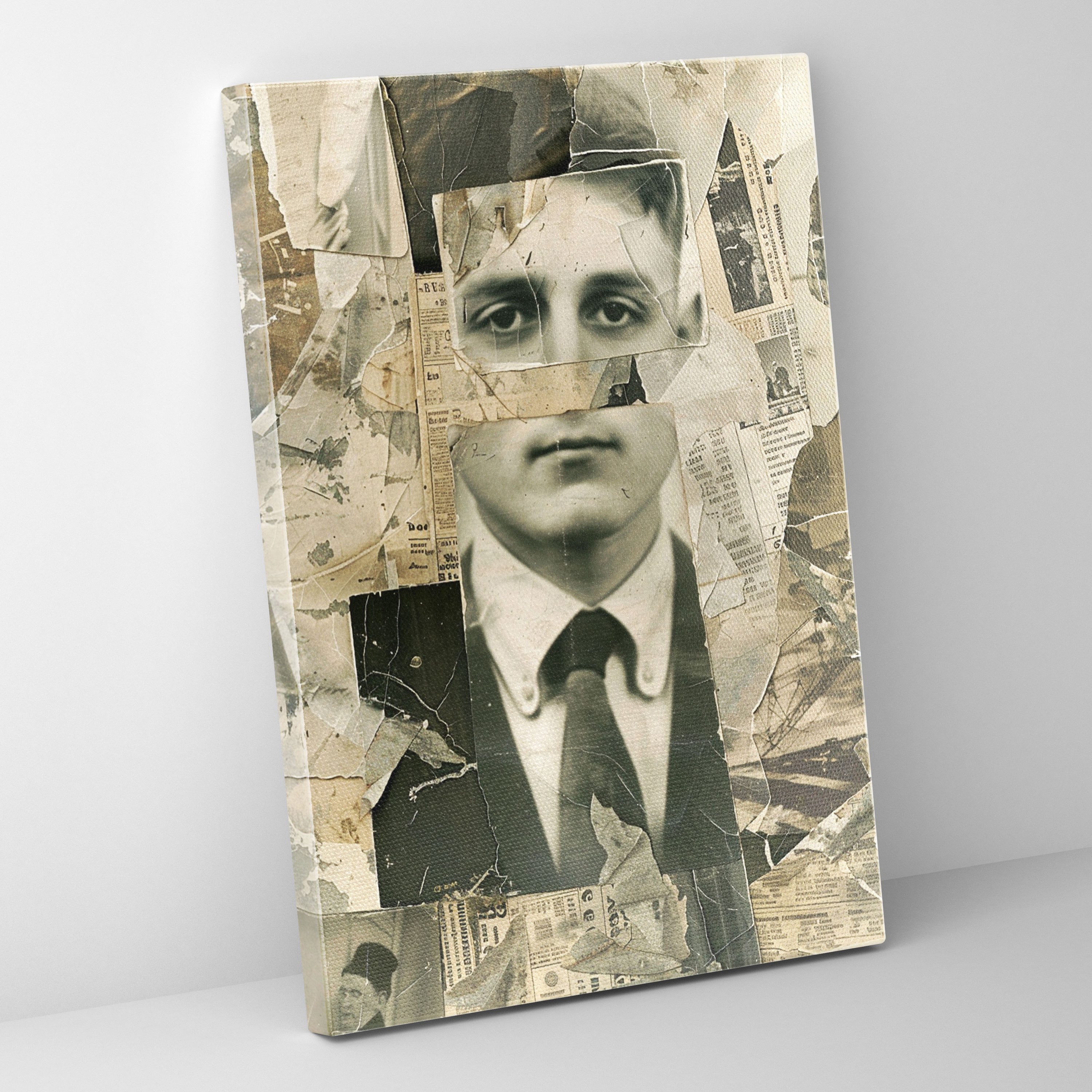 Dadaism Art Style Canvas Print - Dadaism, Canvas, Wall Art, Dadaism Art Style