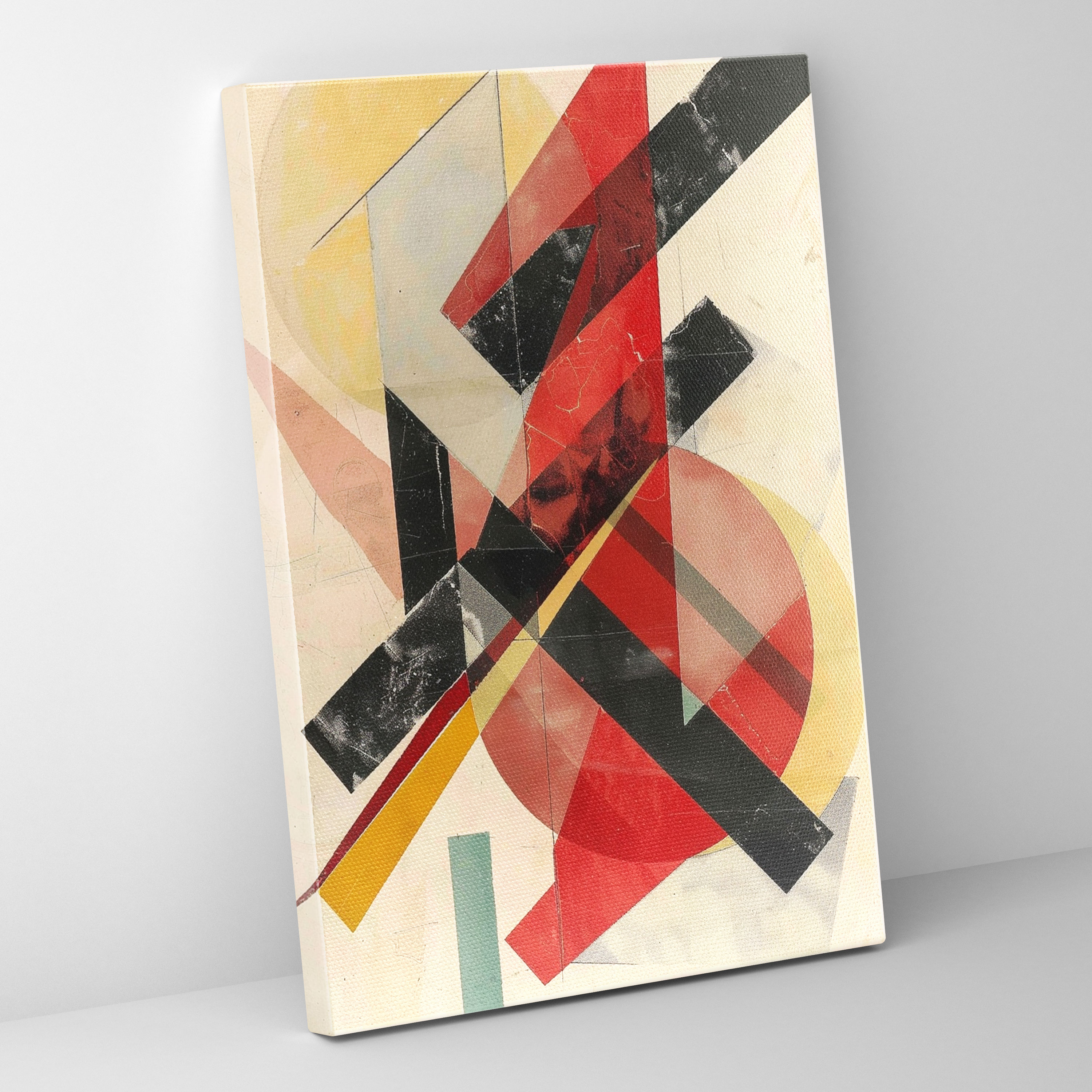 Dadaism Abstract Canvas Print - Dadaism, Wall Art, Dadaism Art Style, Canvas Wall Art