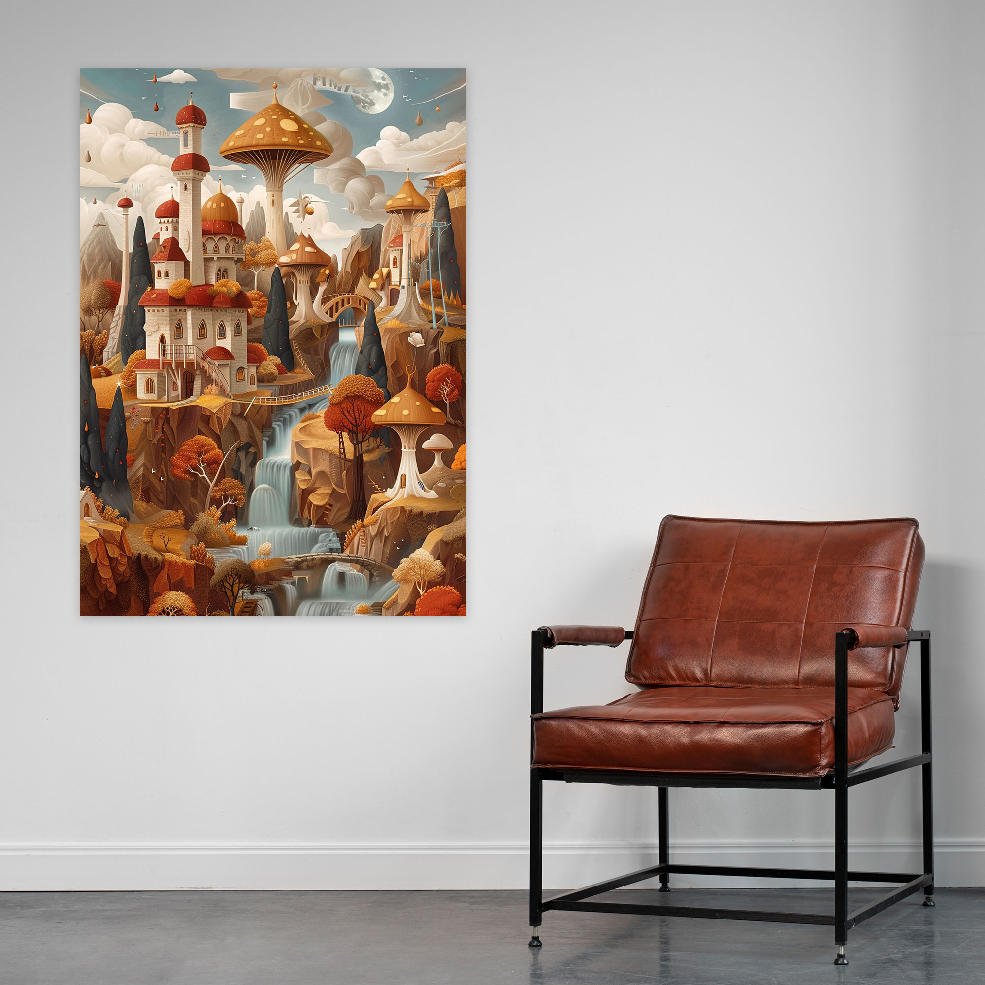 Dadaism Dreamlike Wall Art - Dadaism, Wall Decoration, Wall Art, Canvas