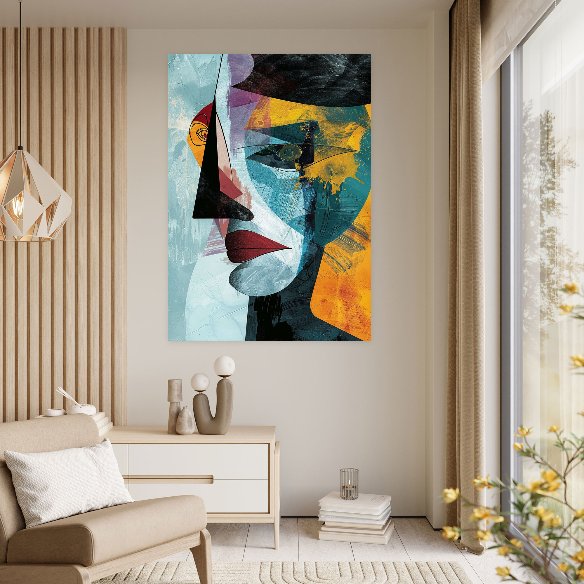 Dadaism Whimsical Wall Decoration - Dadaism, Wall Decoration, Dadaism Art Style, Wall Art