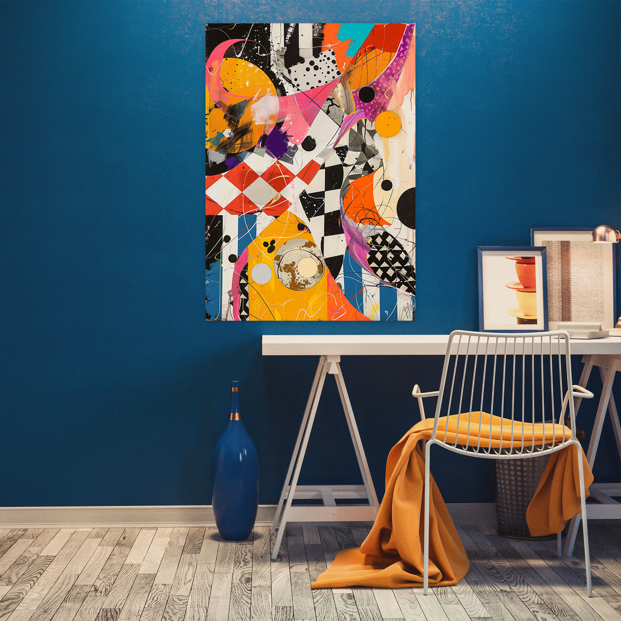 Dadaism Chaos Canvas Print - Dadaism, Wall Decoration, Home Decoration, Canvas Print