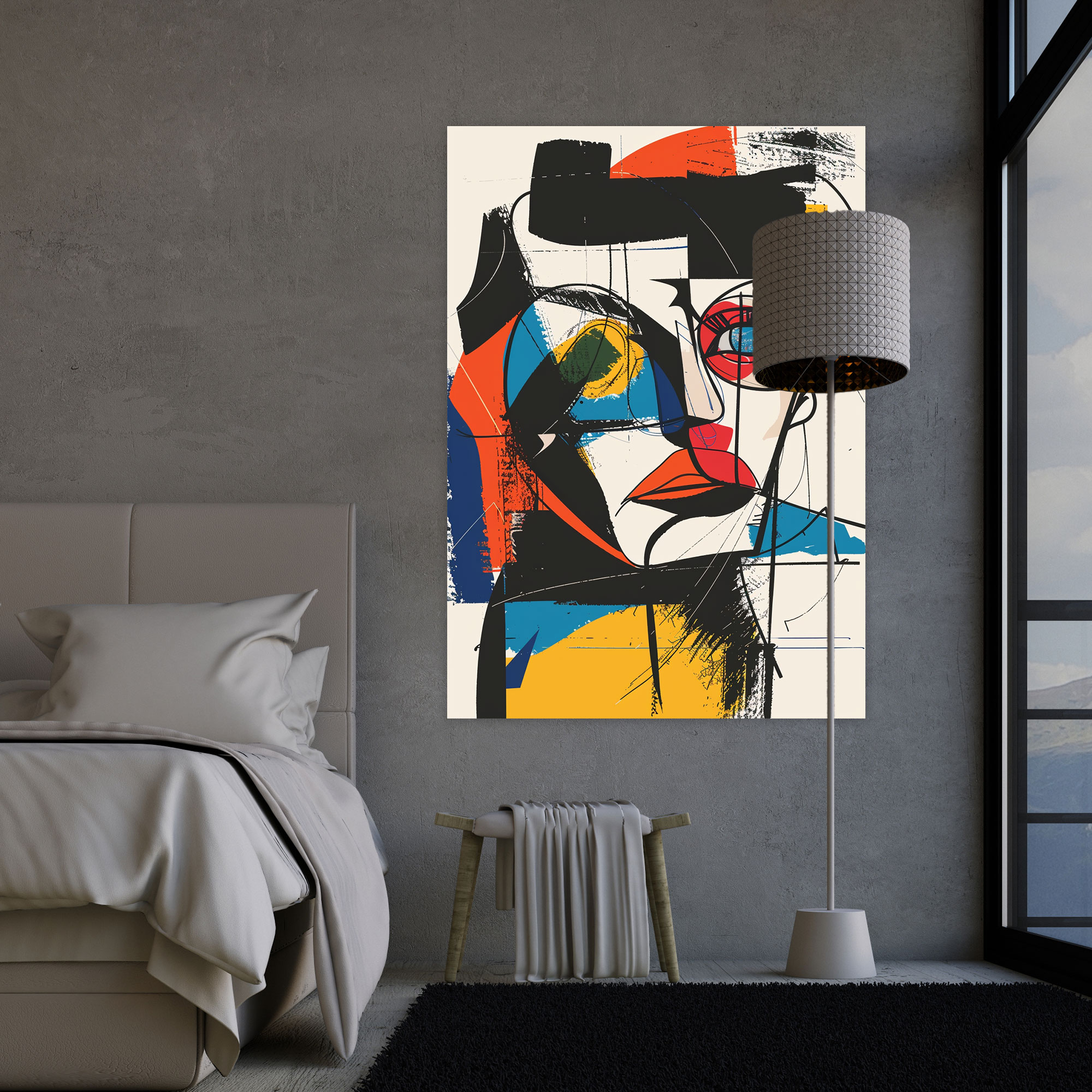 Dadaism Deconstructed Wall Art - Dadaism, Wall Decoration, Canvas Wall Art, Dadaism Art Style