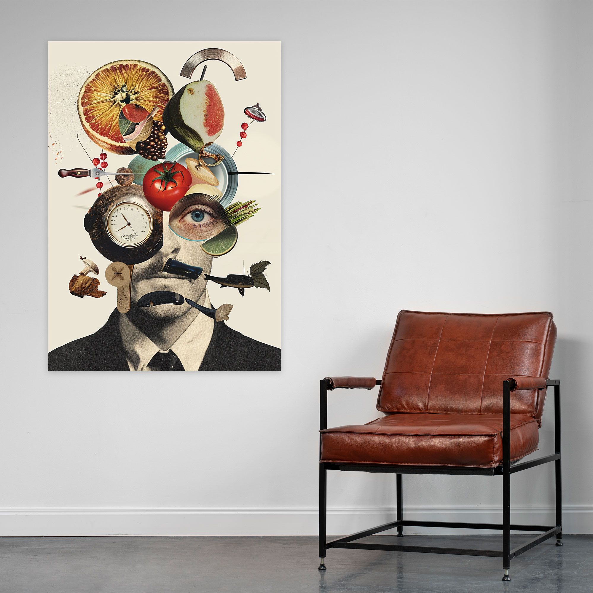 Dadaism Wall Art - Dadaism, Dadaism, Home Decoration, Canvas