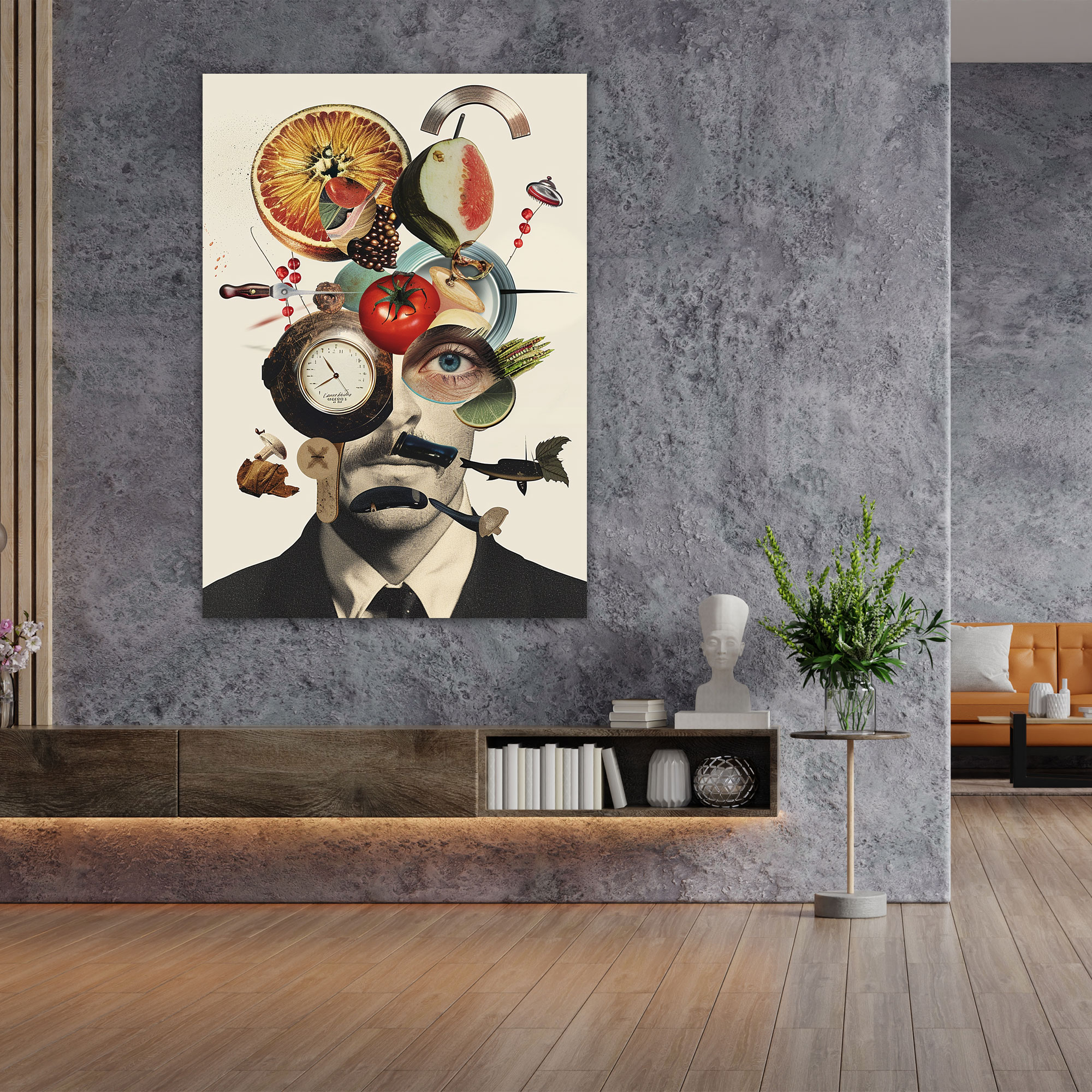 Dadaism Wall Art - Dadaism, Dadaism, Home Decoration, Canvas