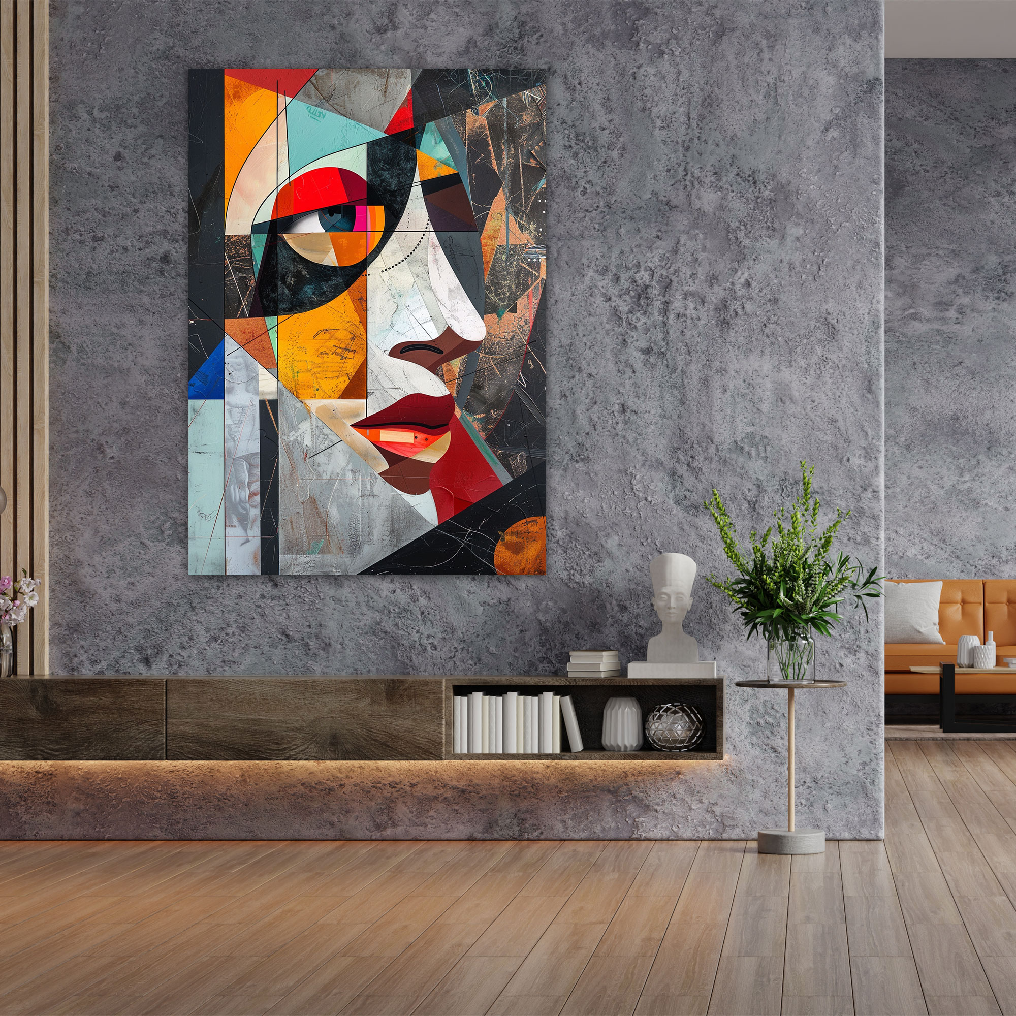 Dadaism Wall Decoration - Dadaism, Canvas, Home Decoration, Wall Decoration