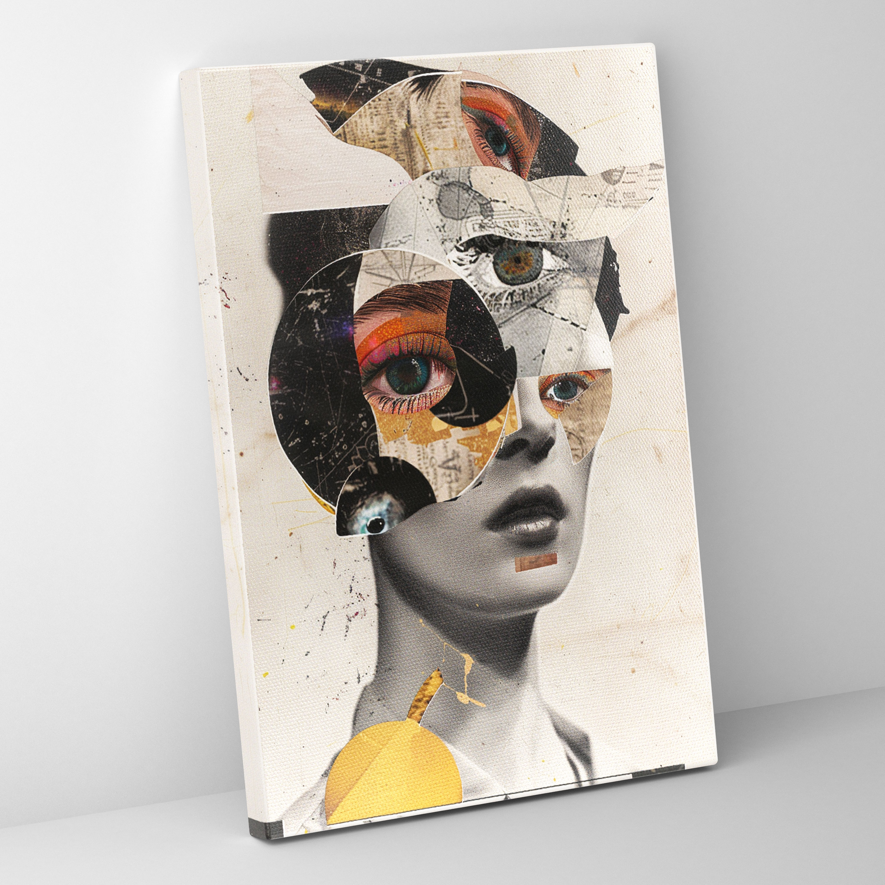 Dadaism Canvas Print - Dadaism, Wall Decoration, Canvas Wall Art, Canvas