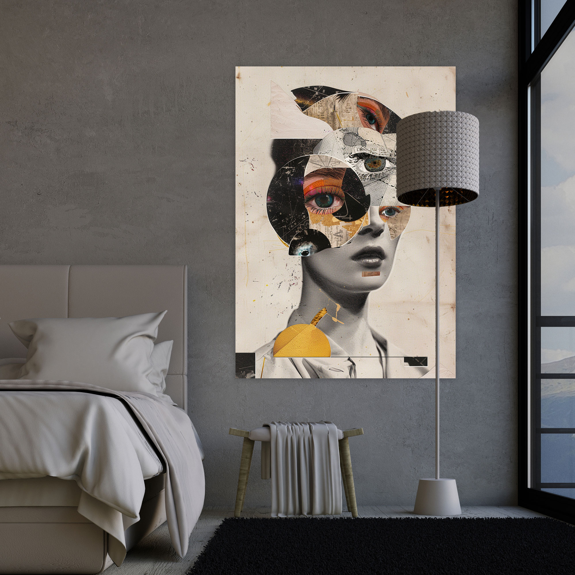 Dadaism Canvas Print - Dadaism, Wall Decoration, Canvas Wall Art, Canvas