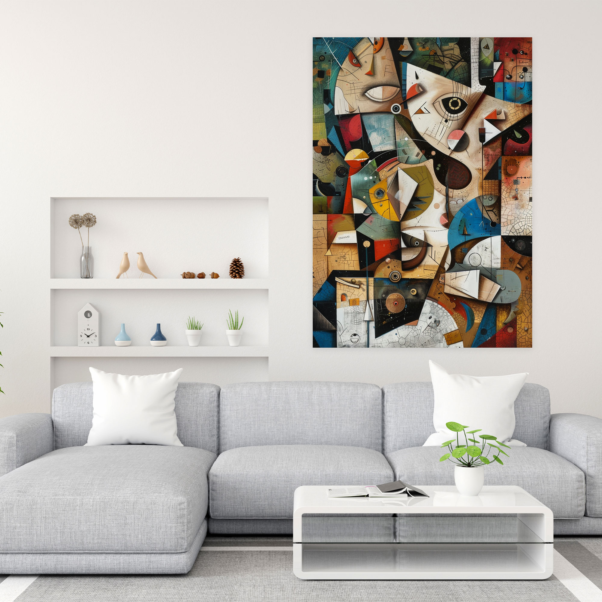Dadaism Canvas Print - Dadaism, Wall Decoration, Canvas, Canvas Print
