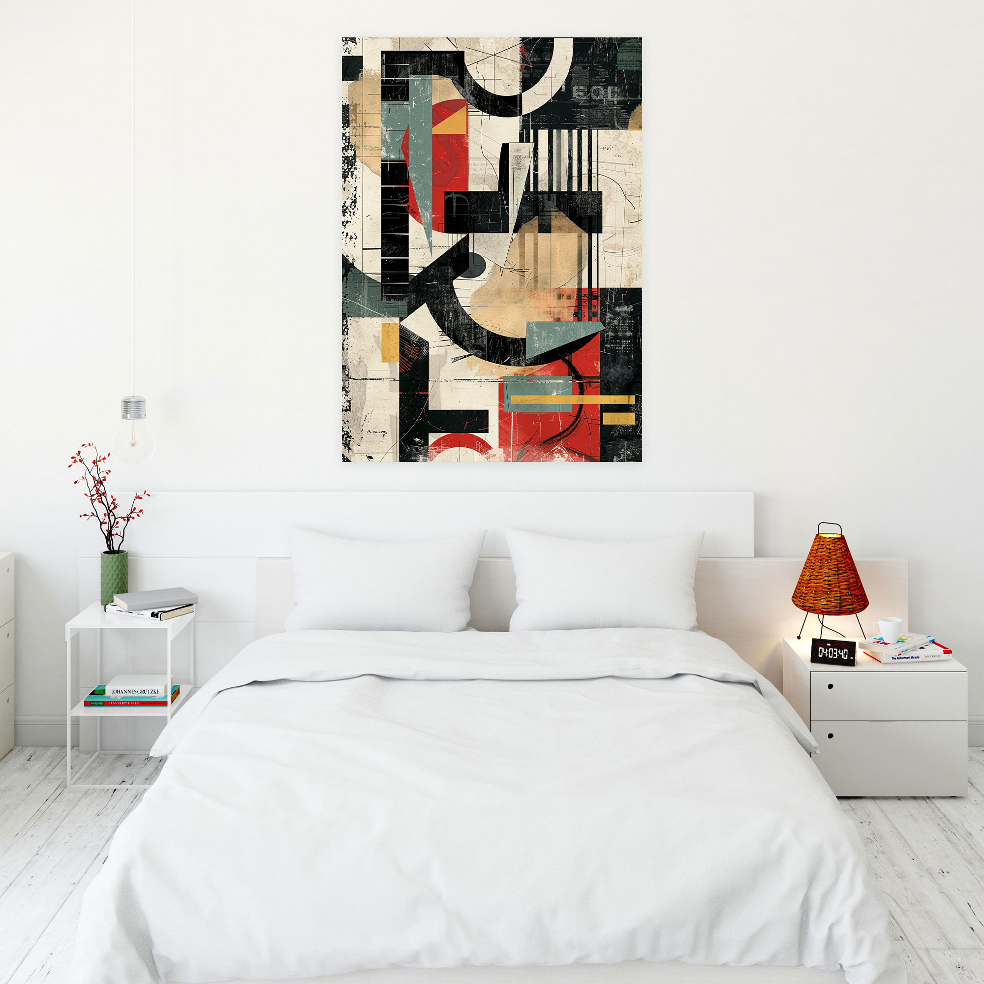 Dadaism Abstract Typography Wall Art - Dadaism, Dadaism, Home Decoration, Wall Art