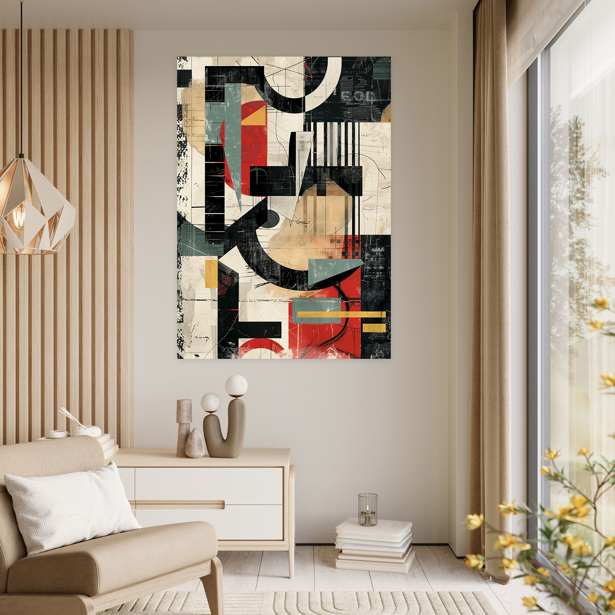 Dadaism Abstract Typography Wall Art - Dadaism, Dadaism, Home Decoration, Wall Art