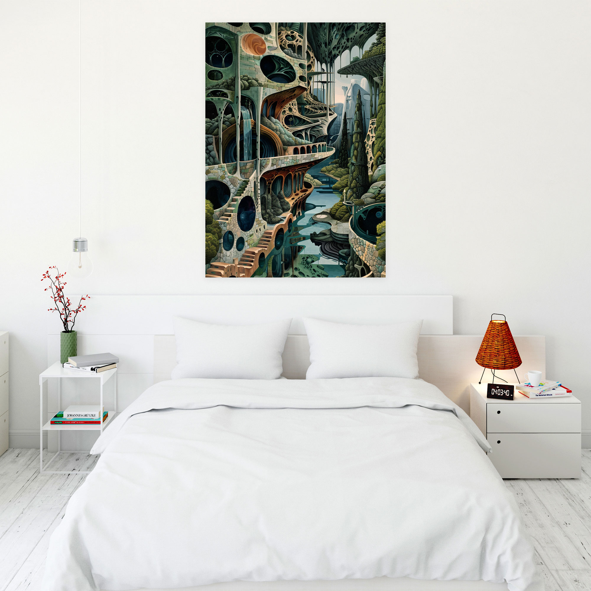 Dadaism Surreal Landscapes Wall Art - Dadaism, Dadaism, Home Decoration, Canvas