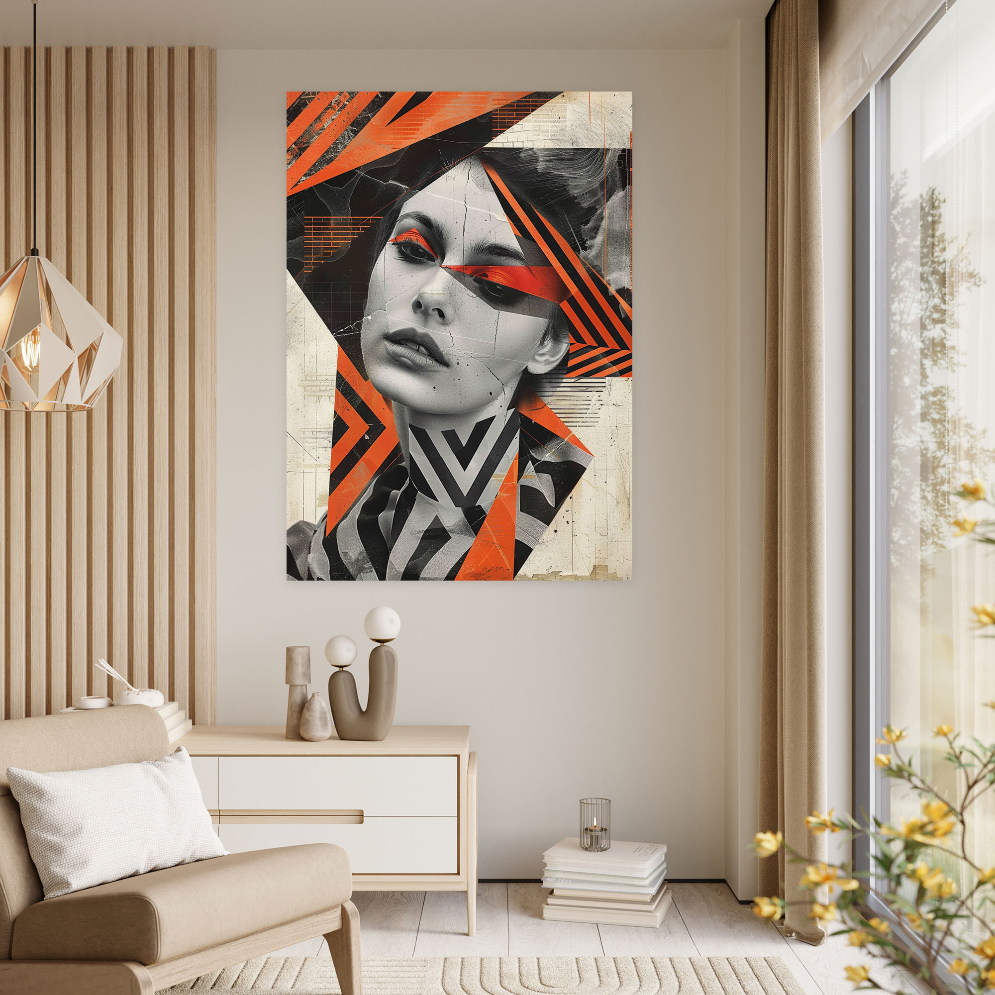 Dadaism Surreal Portraits Wall Art - Dadaism, Wall Decoration, Canvas, Wall Art