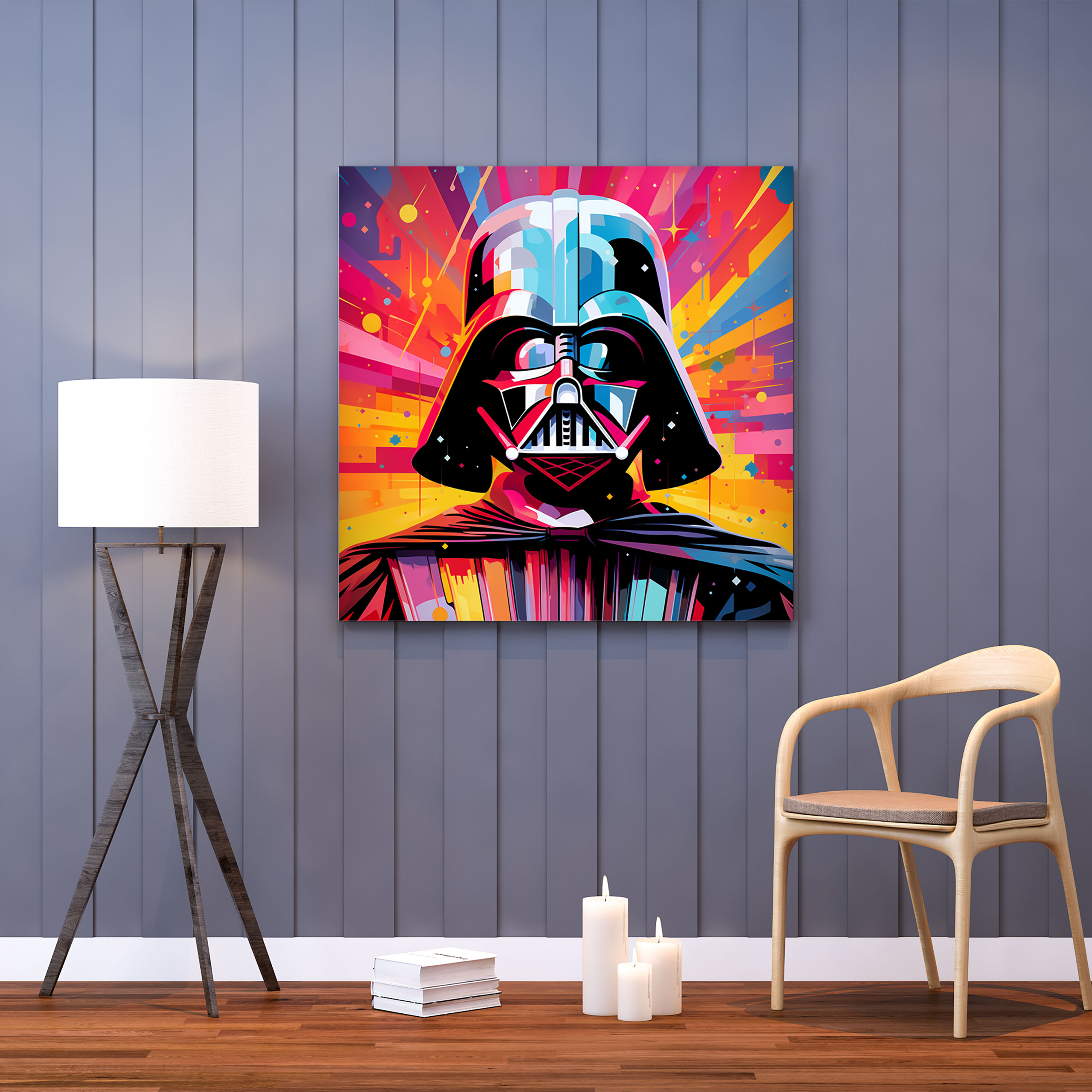 Darth Vader Canvas Print - Darth Vader, Canvas, Home Decoration, Vibrant Colors