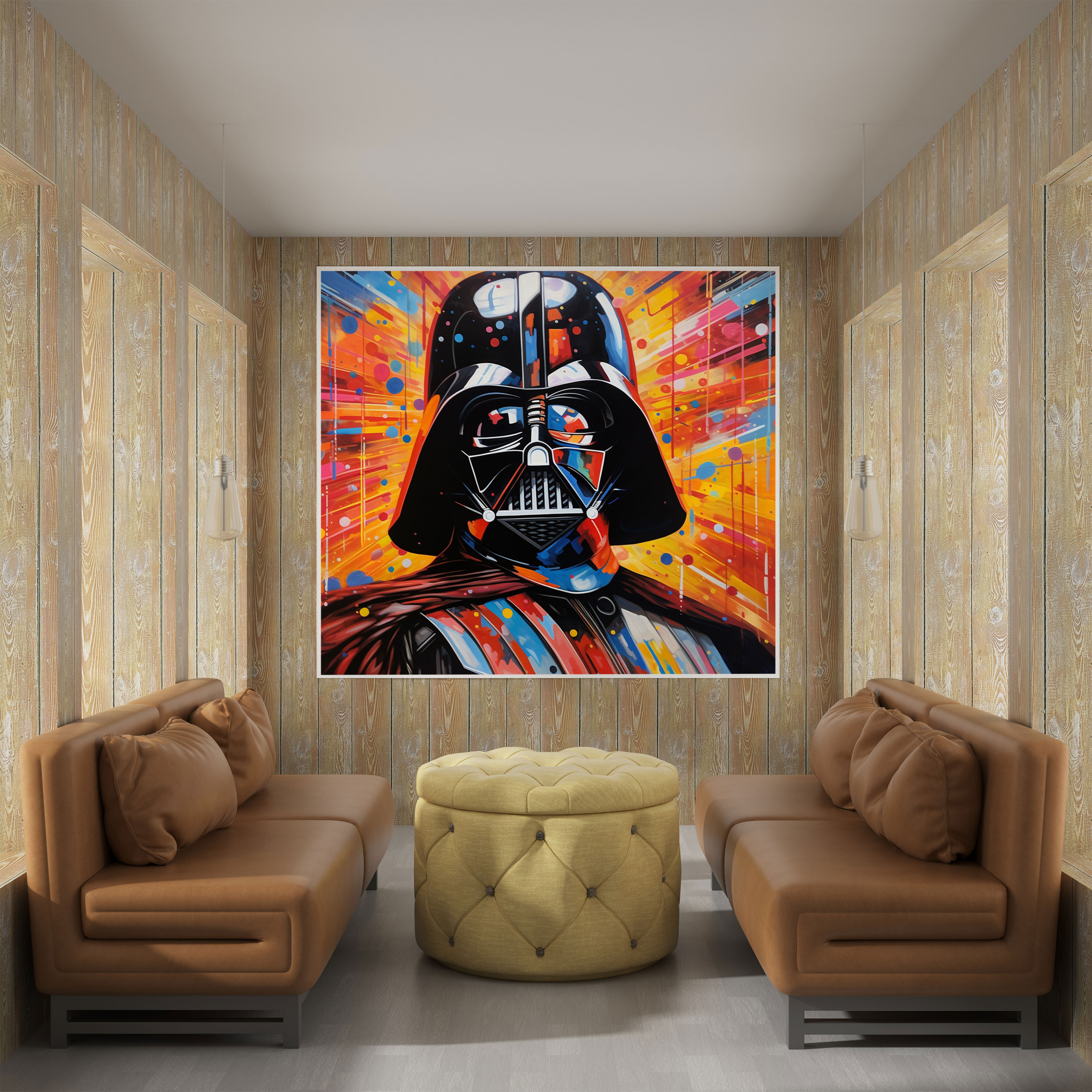 Darth Vader Canvas Print - Darth Vader, Darth Vader, Canvas Wall Art, Wall Art