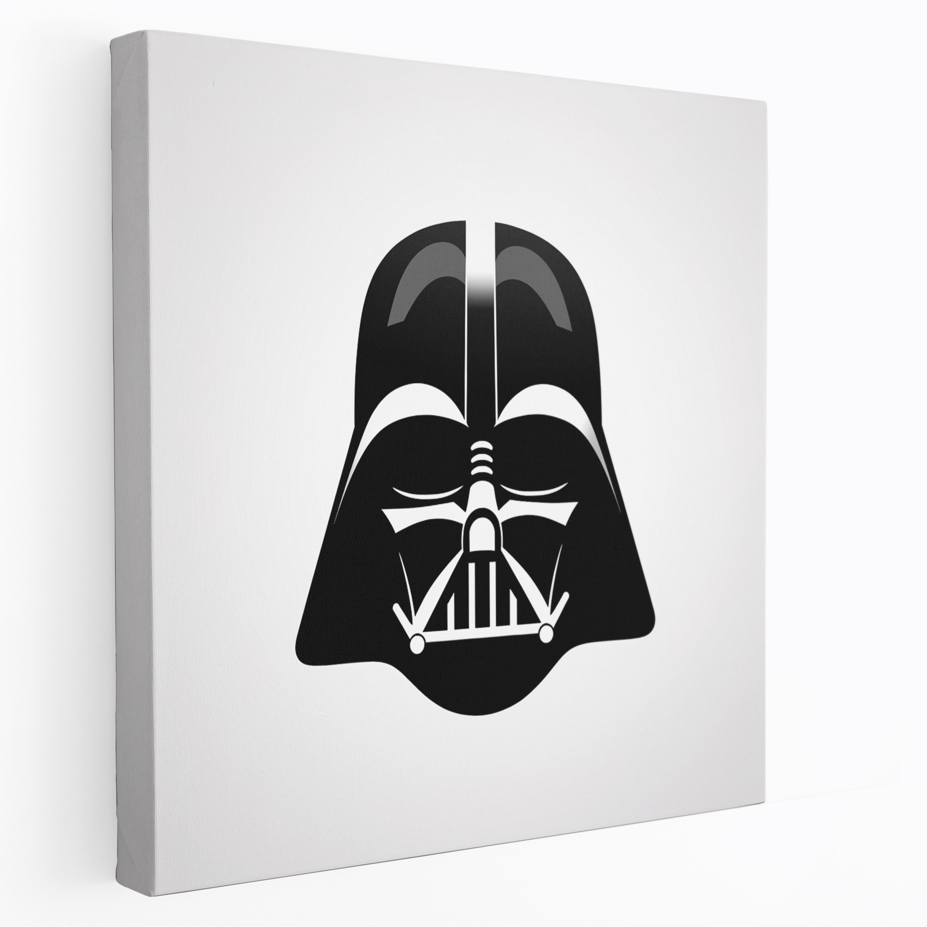 Darth Vader Wall Art - Darth Vader, Canvas Wall Art, Sophistication, Black And White