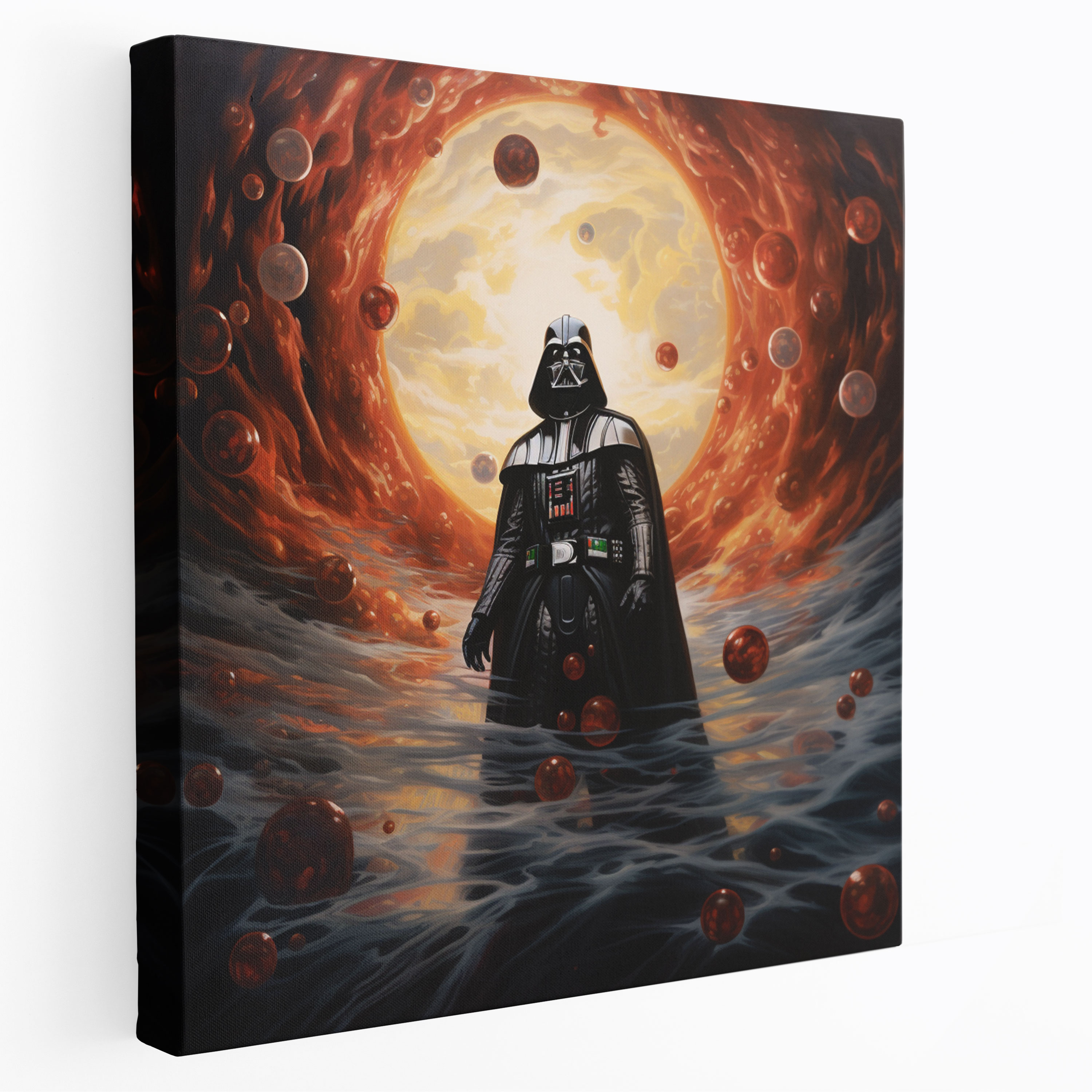 Darth Vader Duvar Sanatı - Ev Dekorasyonu Kanvas Tablo Sanatı Düşündürücü