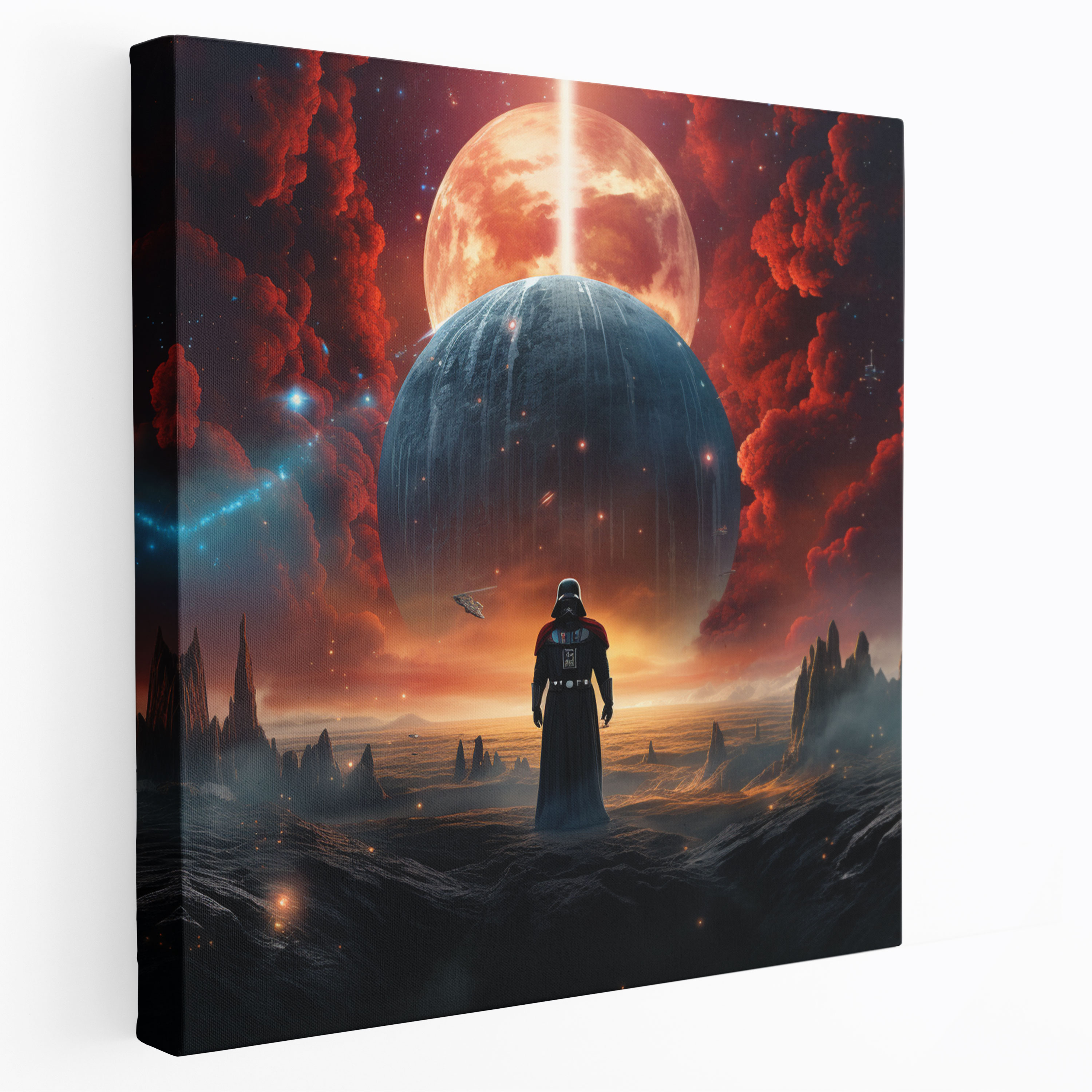 Darth Vader Wall Decoration - Surreal Cosmos - Darth Vader, Otherworldly, Canvas, Darth Vader