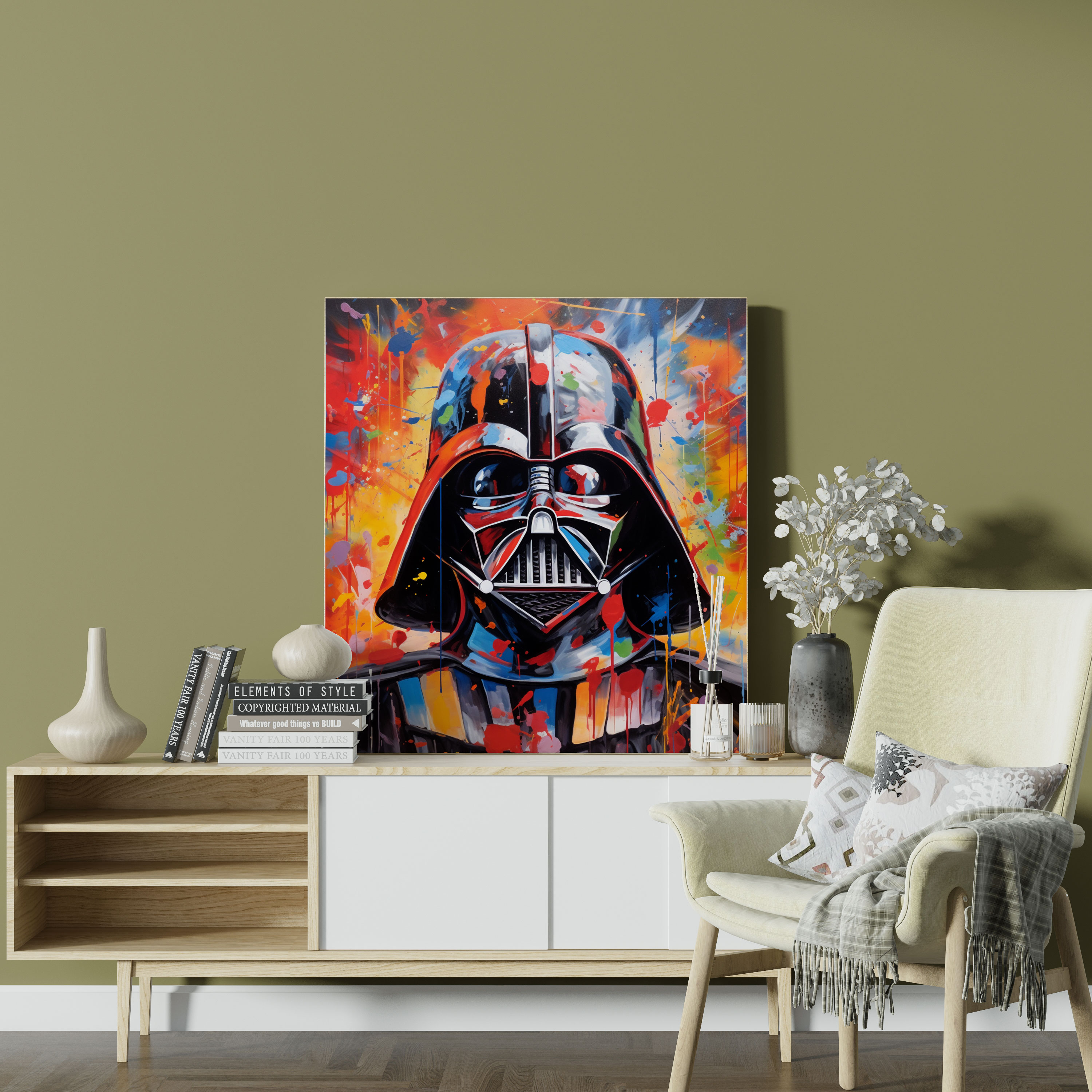 Darth Vader Canvas Print - Darth Vader, Star Wars, Darth Vader, Wall Art