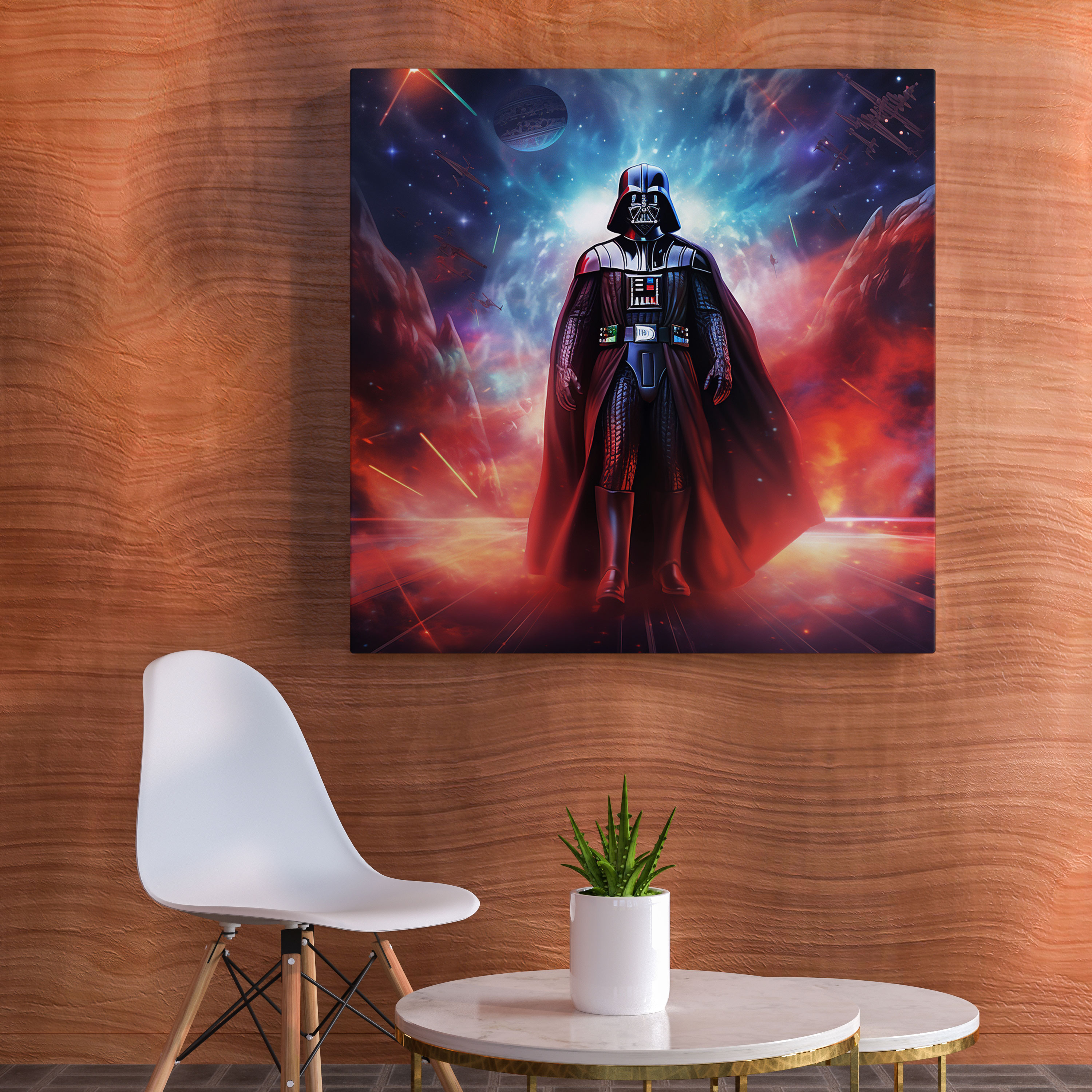 Darth Vader Wall Art - Darth Vader, Darth Vader, Star Wars, Canvas Wall Art