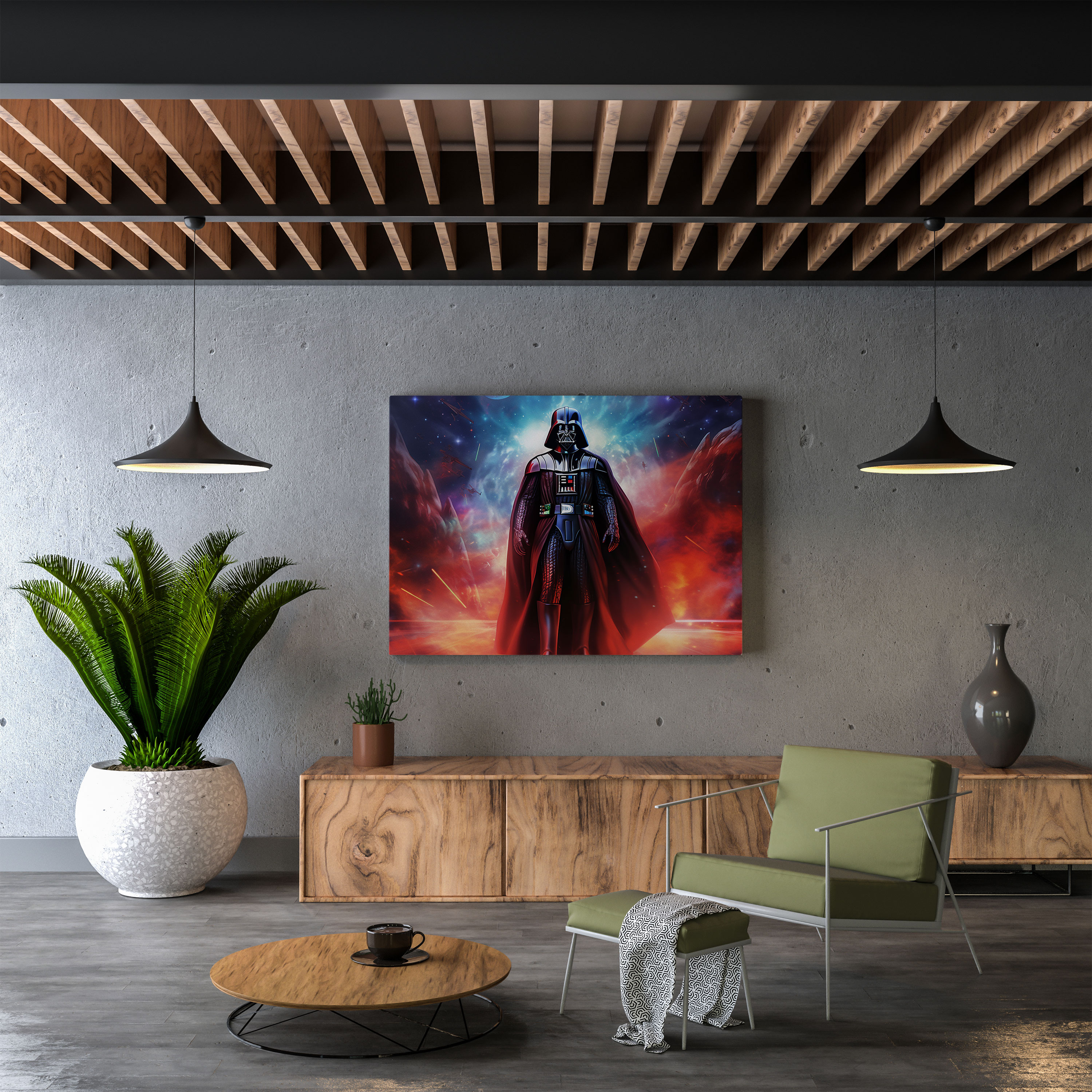 Darth Vader Wall Art - Darth Vader, Darth Vader, Star Wars, Canvas Wall Art