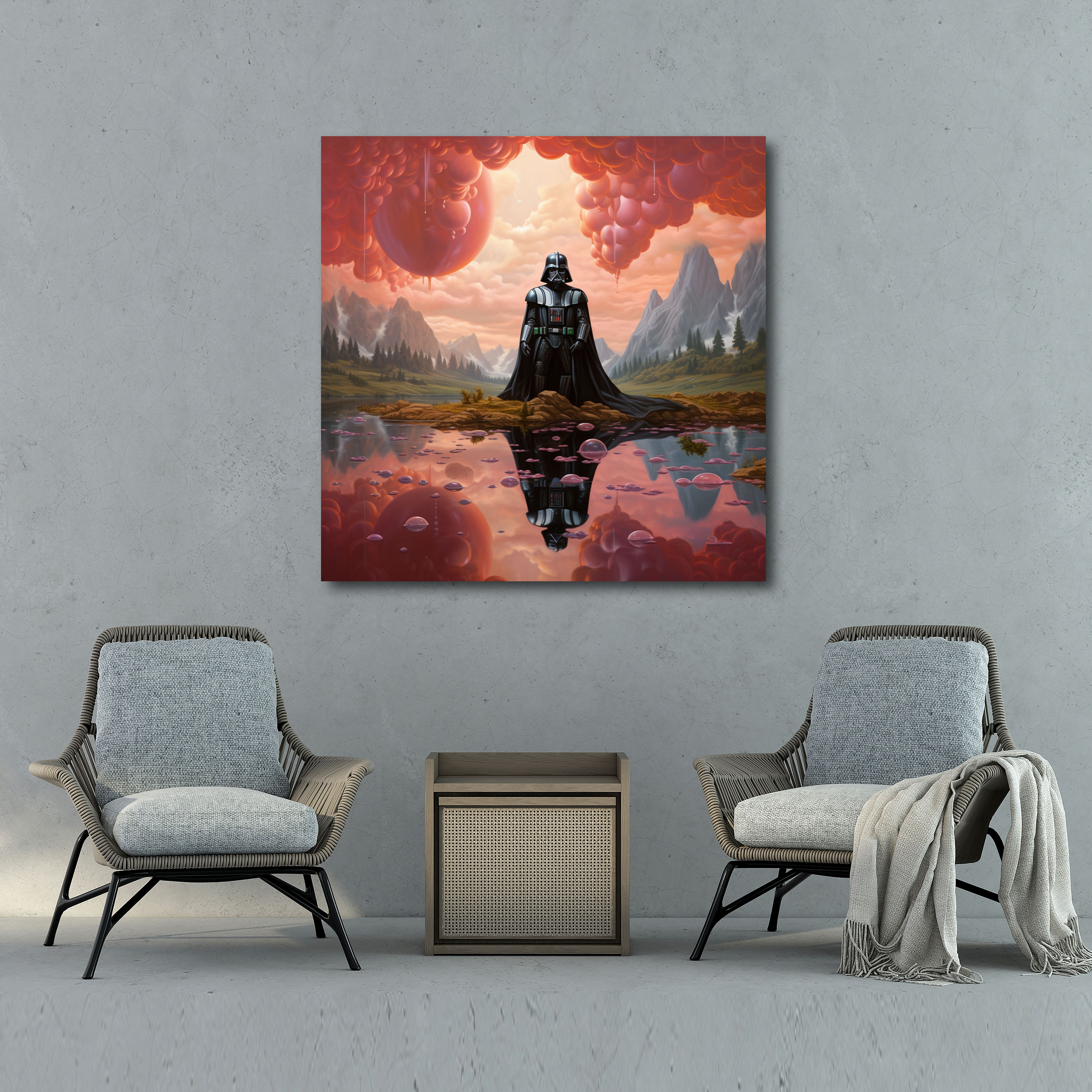 Darth Vader Wall Art - Darth Vader, Reality, Home Decoration, Dark Side