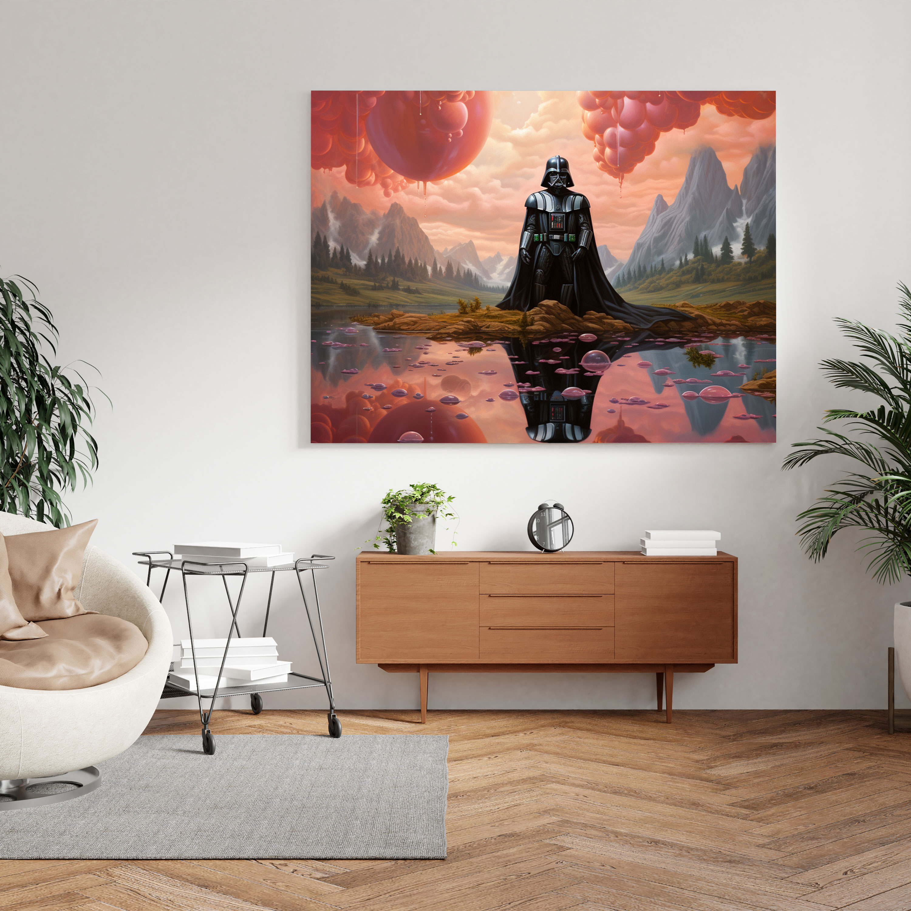 Darth Vader Wall Art - Darth Vader, Reality, Home Decoration, Dark Side