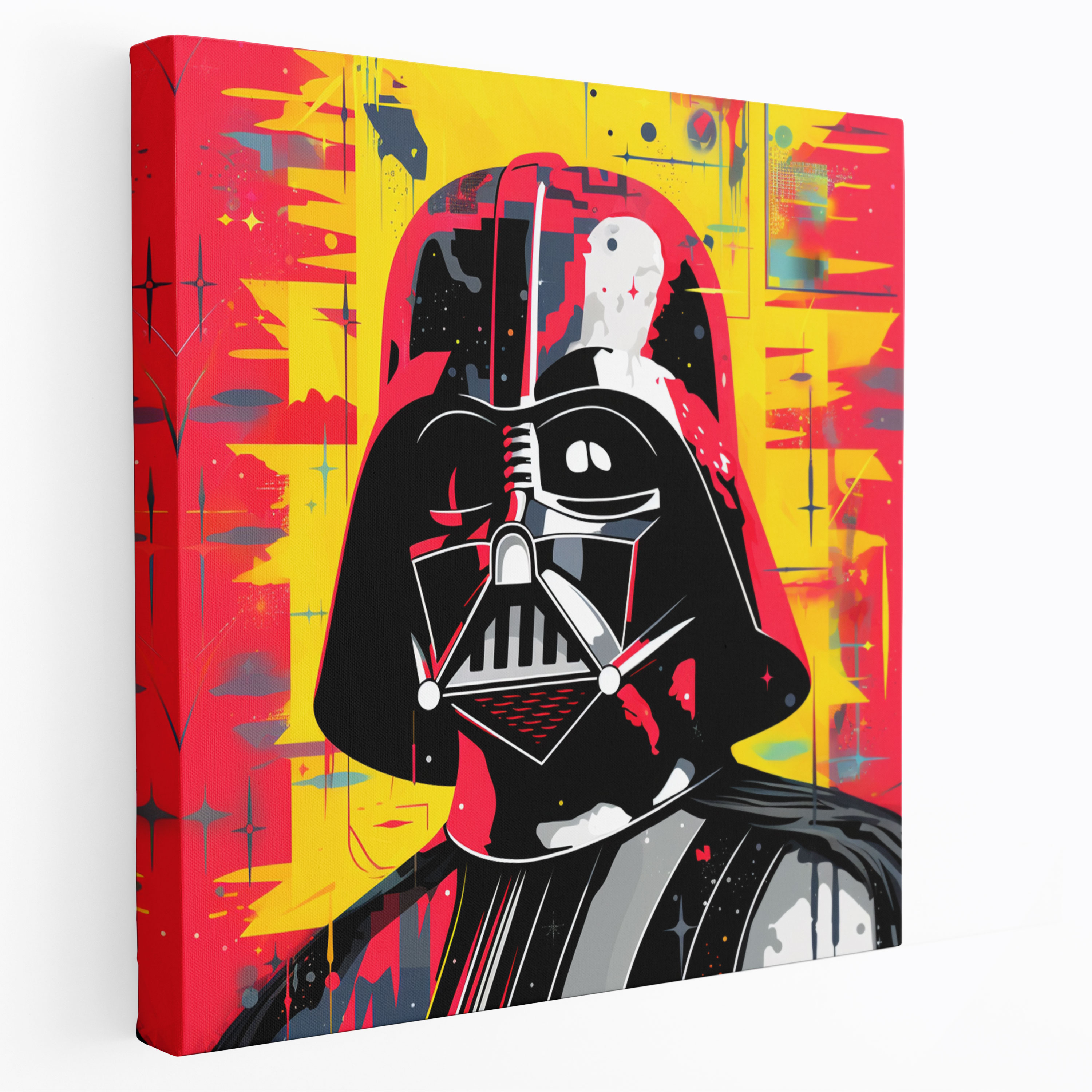 Darth Vader Pop Art Canvas Print - Darth Vader, Canvas Wall Art, Home Decoration, Wall Decoration