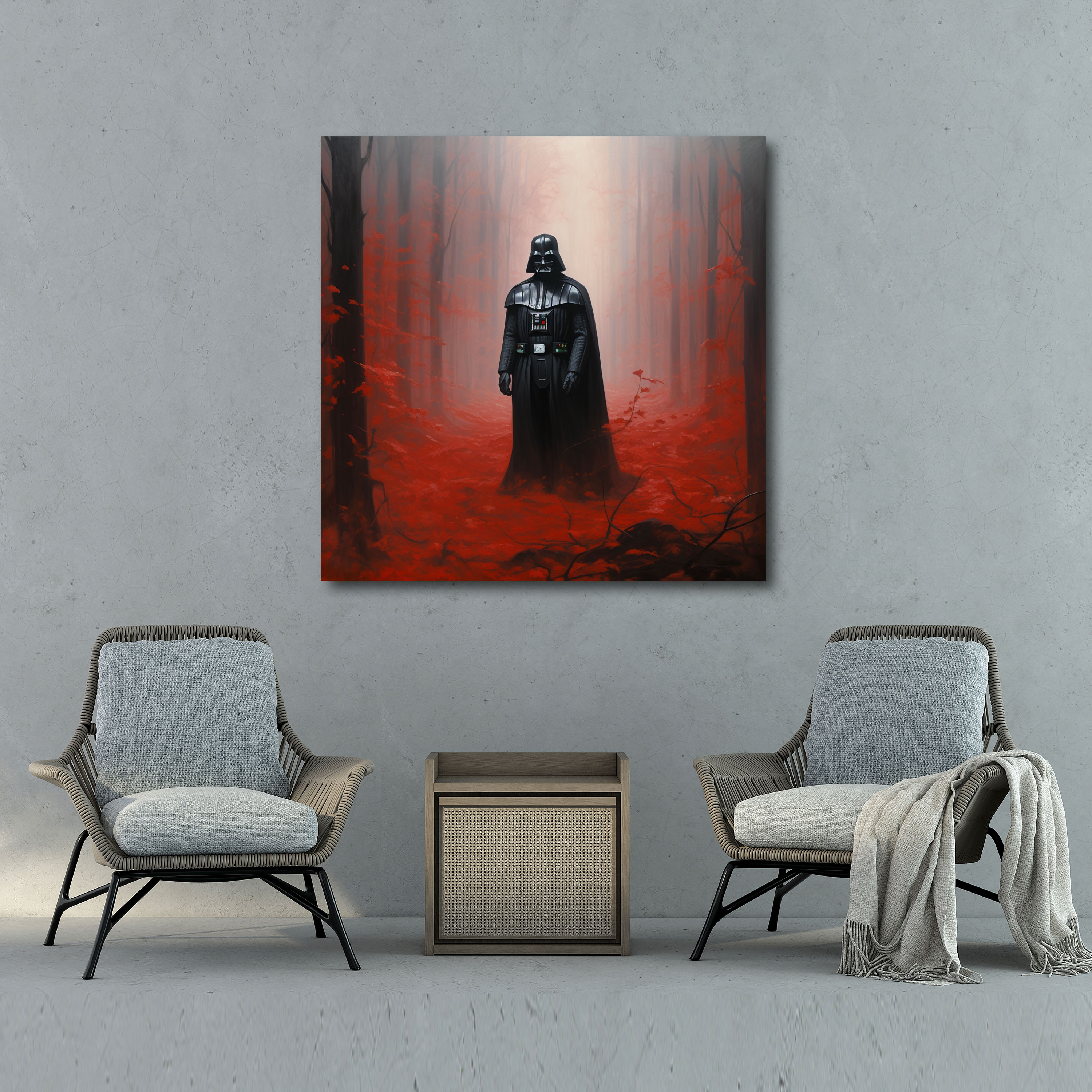 Darth Vader Canvas Print - Darth Vader, Home Decoration, Wall Decoration, Star Wars