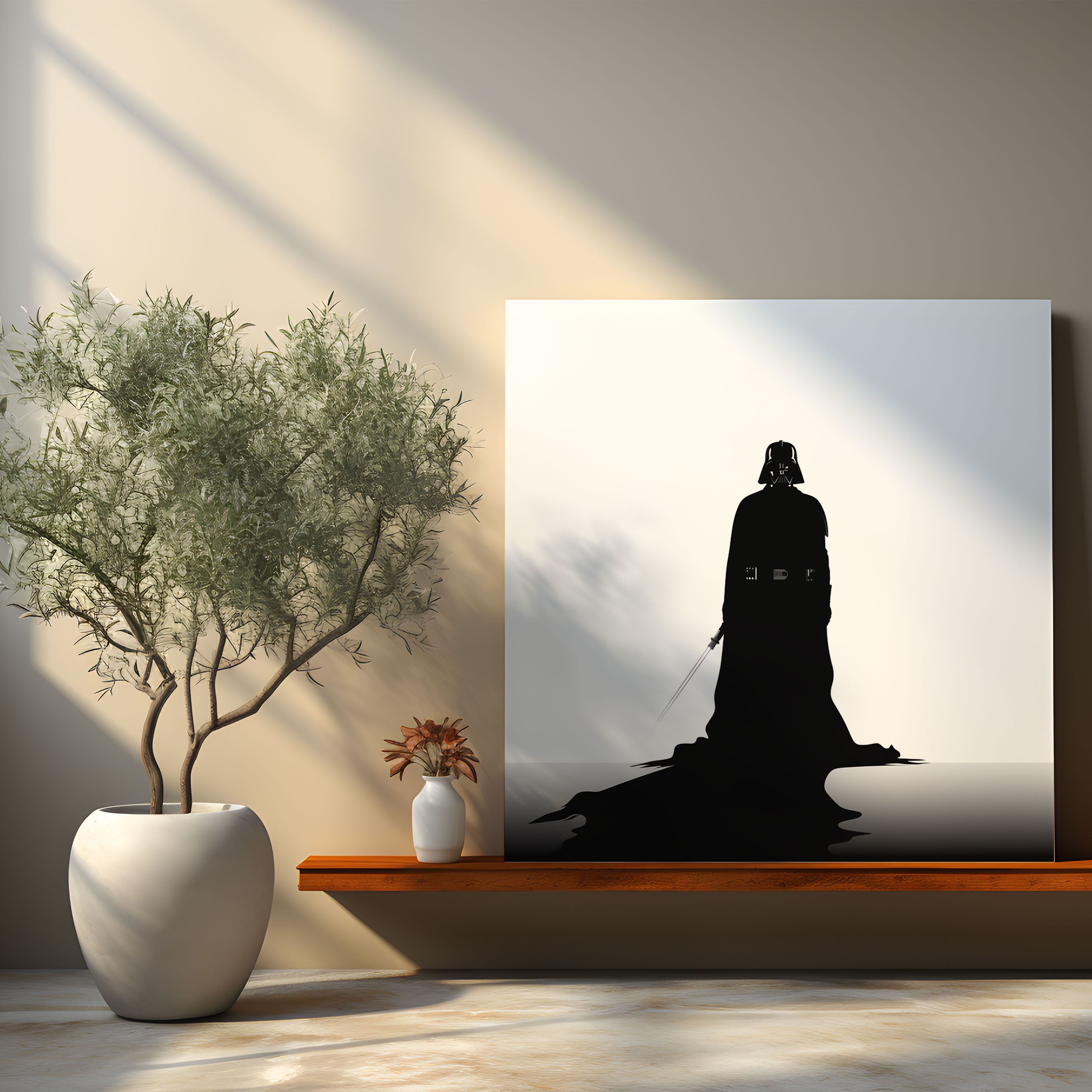 Darth Vader Wall Decoration - Darth Vader, Darth Vader, Star Wars, Canvas Wall Art