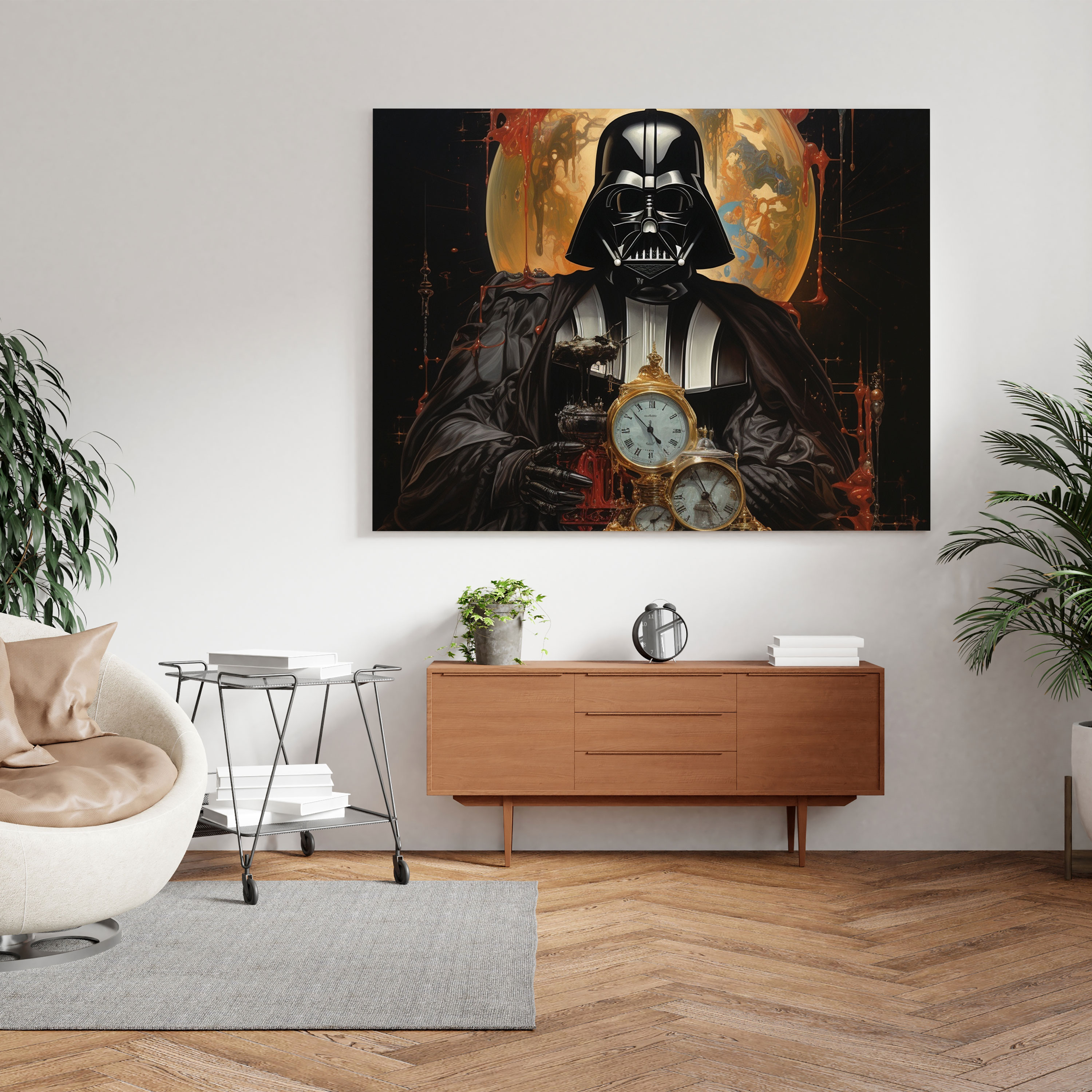 Darth Vader Canvas Print - Darth Vader, Canvas Print, Home Decoration, Canvas