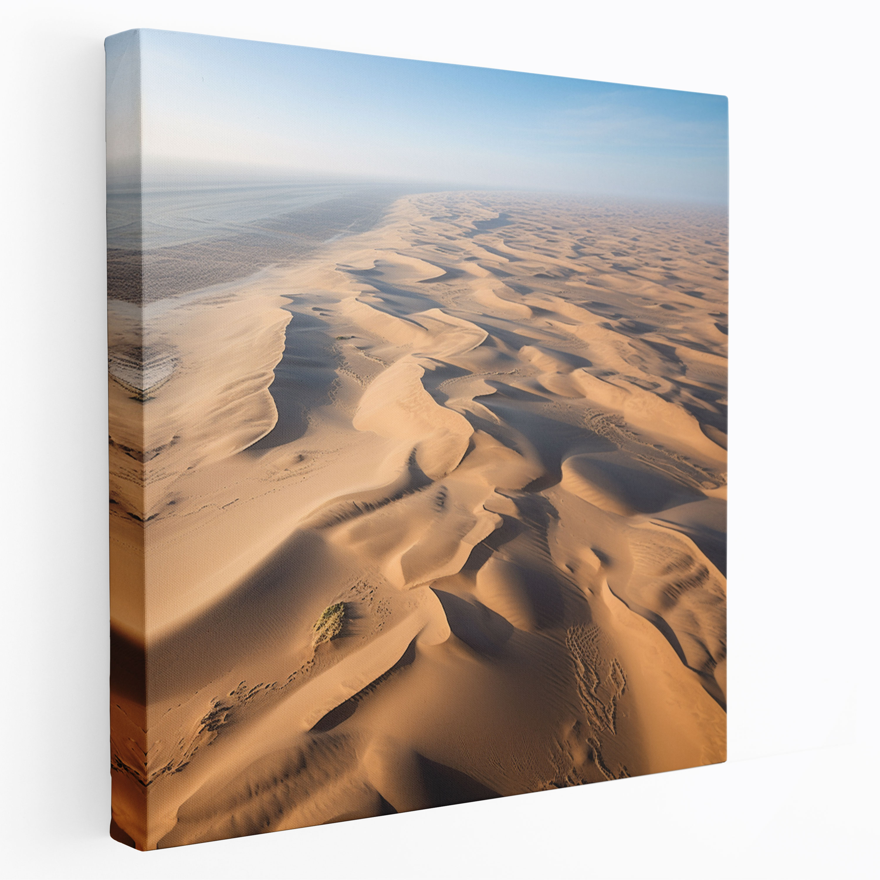 Desert Canvas Print - Majestic Sand Dunes - Desert, Desert, Vastness, Wall Art