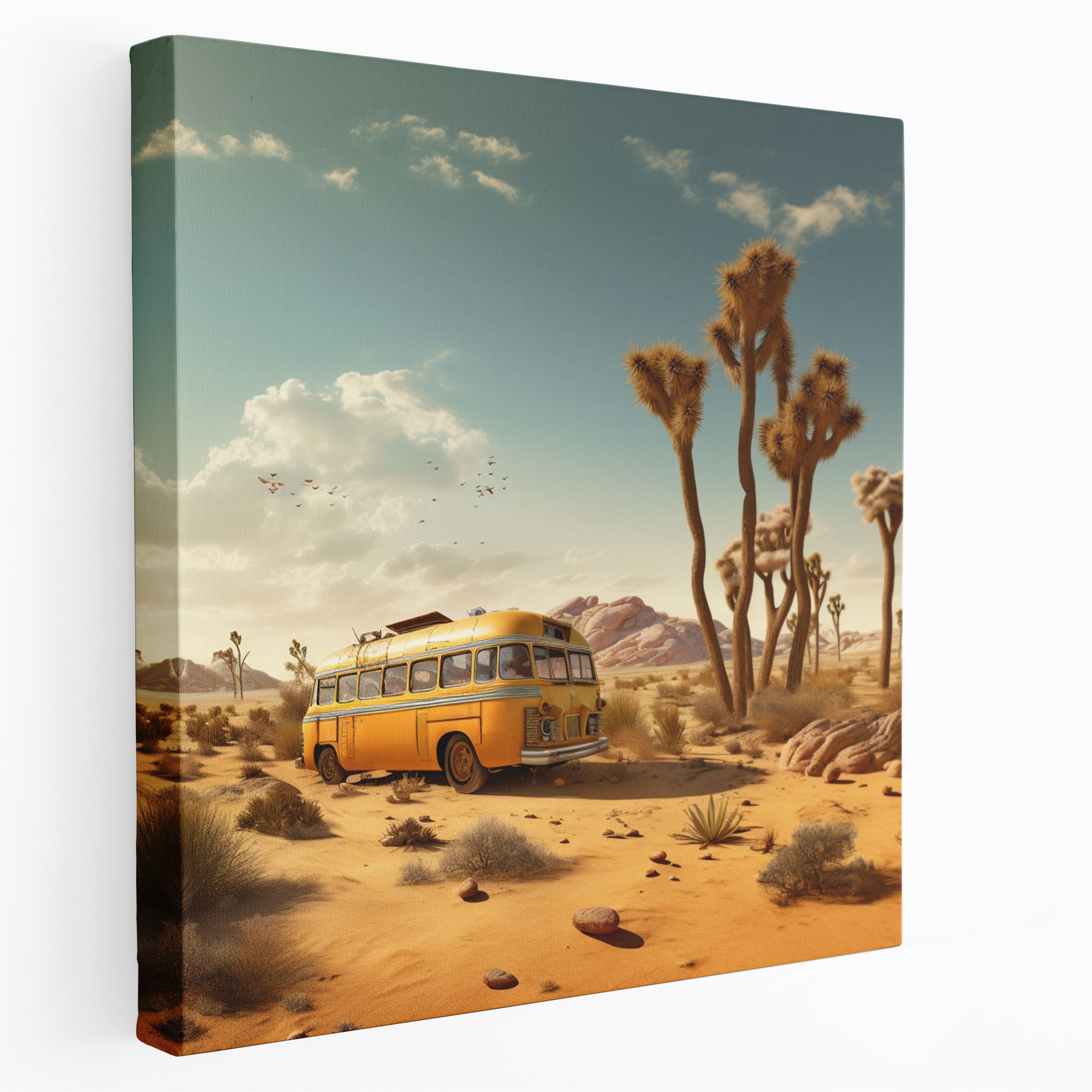 Cactus Garden Canvas Print - Desert, Canvas, Desert Canvas Print, Canvas Wall Art