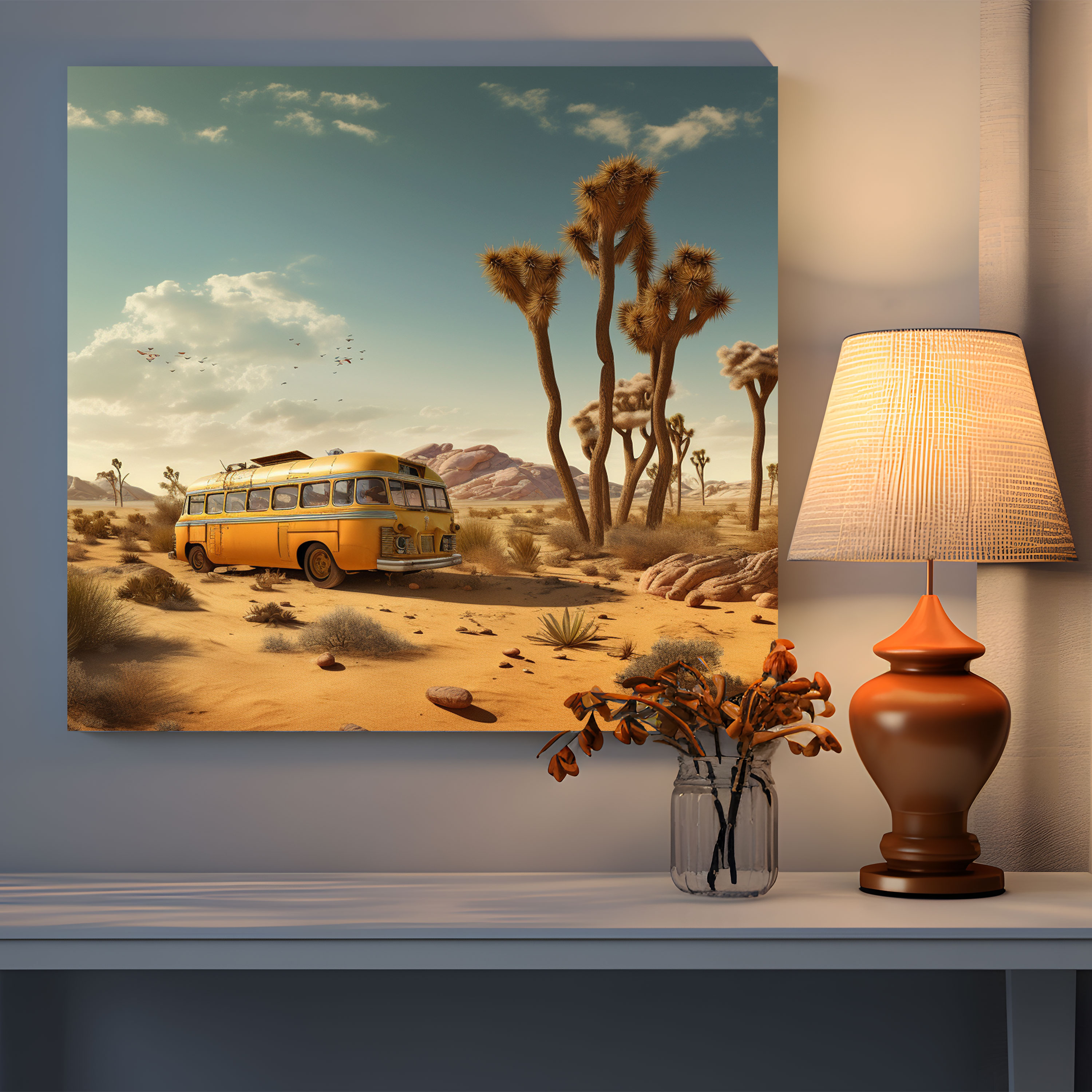 Cactus Garden Canvas Print - Desert, Canvas, Desert Canvas Print, Canvas Wall Art