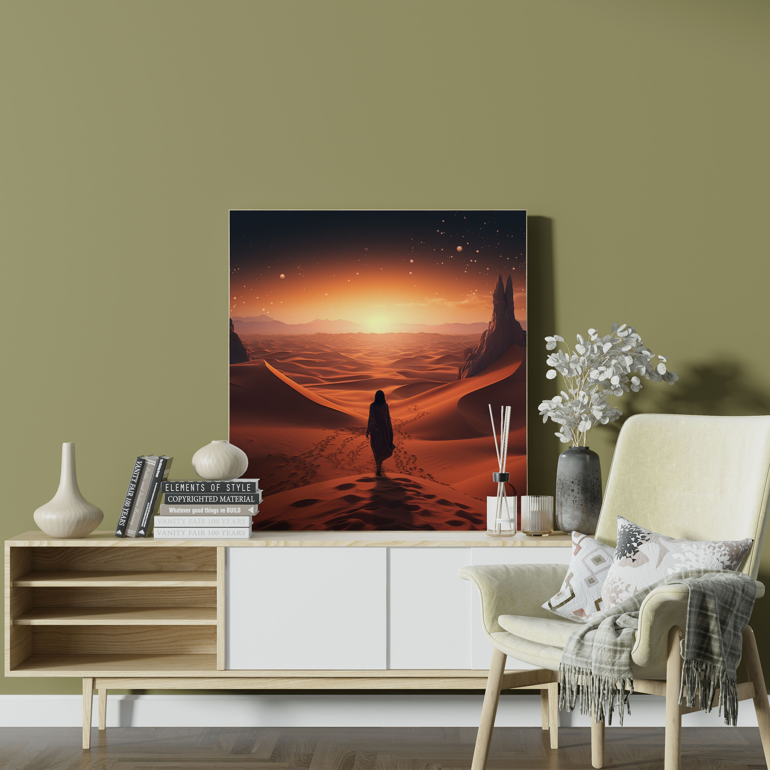 Desert Adventure Canvas Print - Desert, Desert Wall Decoration, Canvas Wall Art, Canvas