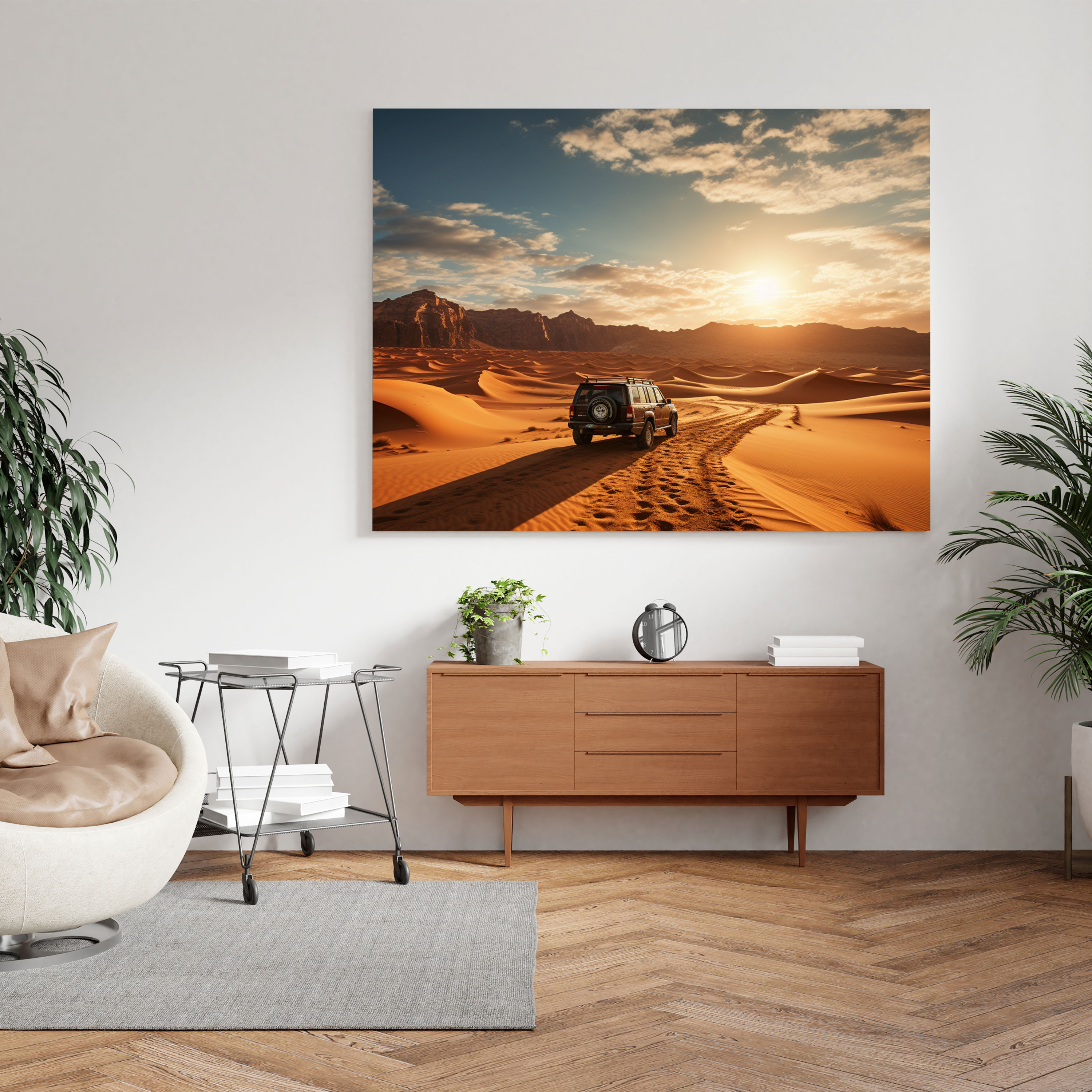 Desert Caves Exploration Canvas Print - Desert, Desert Wall Art, Home Decoration, Desert Wall Decoration