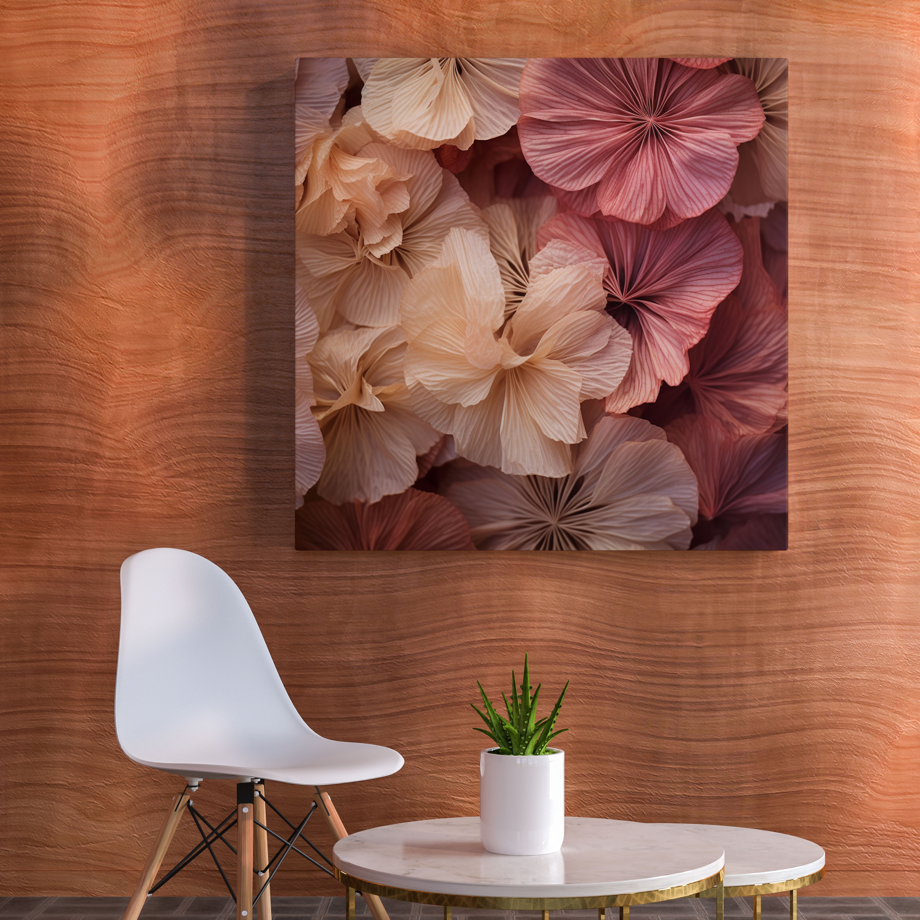 Intricate Dried Flower Canvas Print - Dry Flower, Canvas, Intricate Details, Canvas Wall Art
