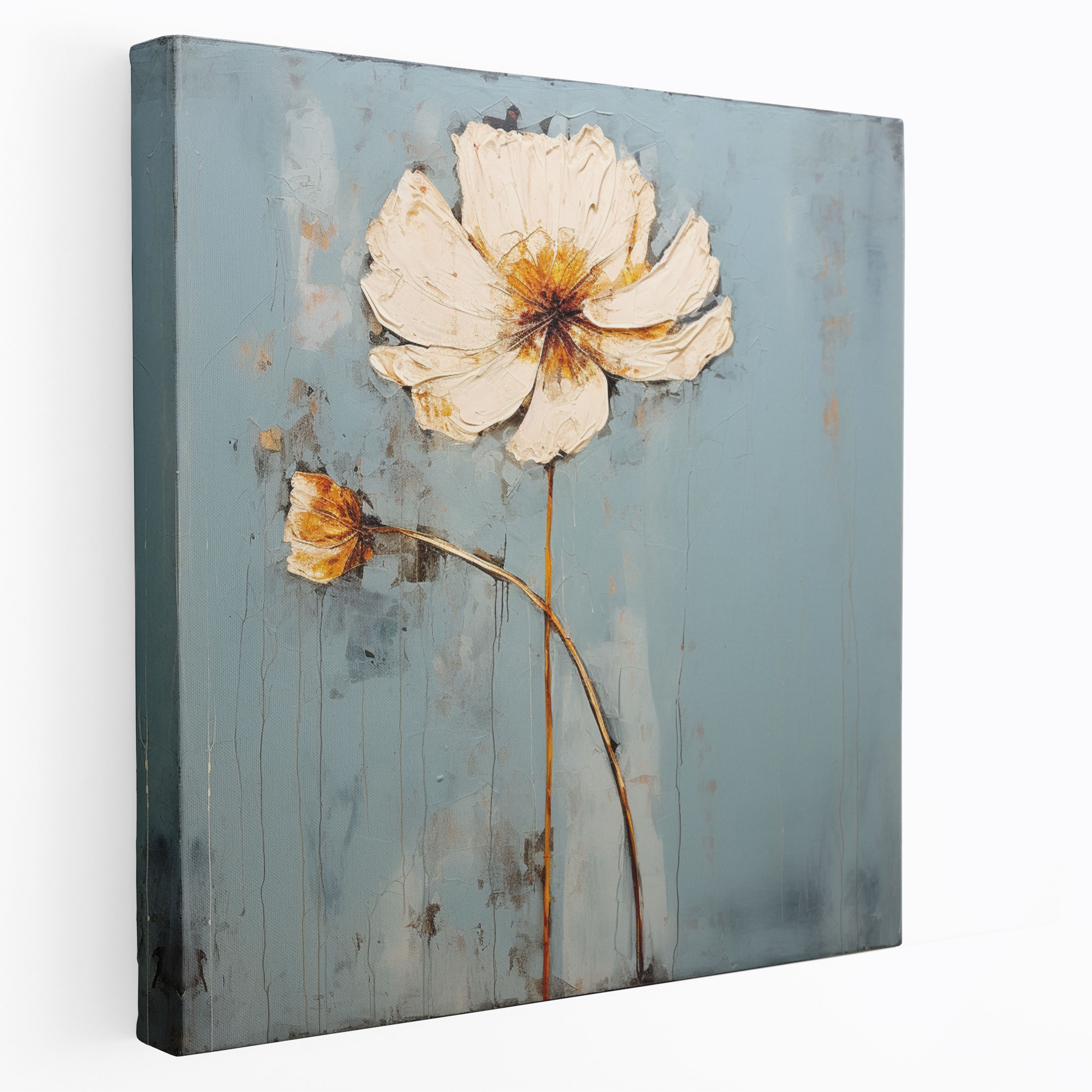 Modern Dry Flower Canvas Print - Dry Flower, Modern Twist, Canvas Wall Art, Canvas Print