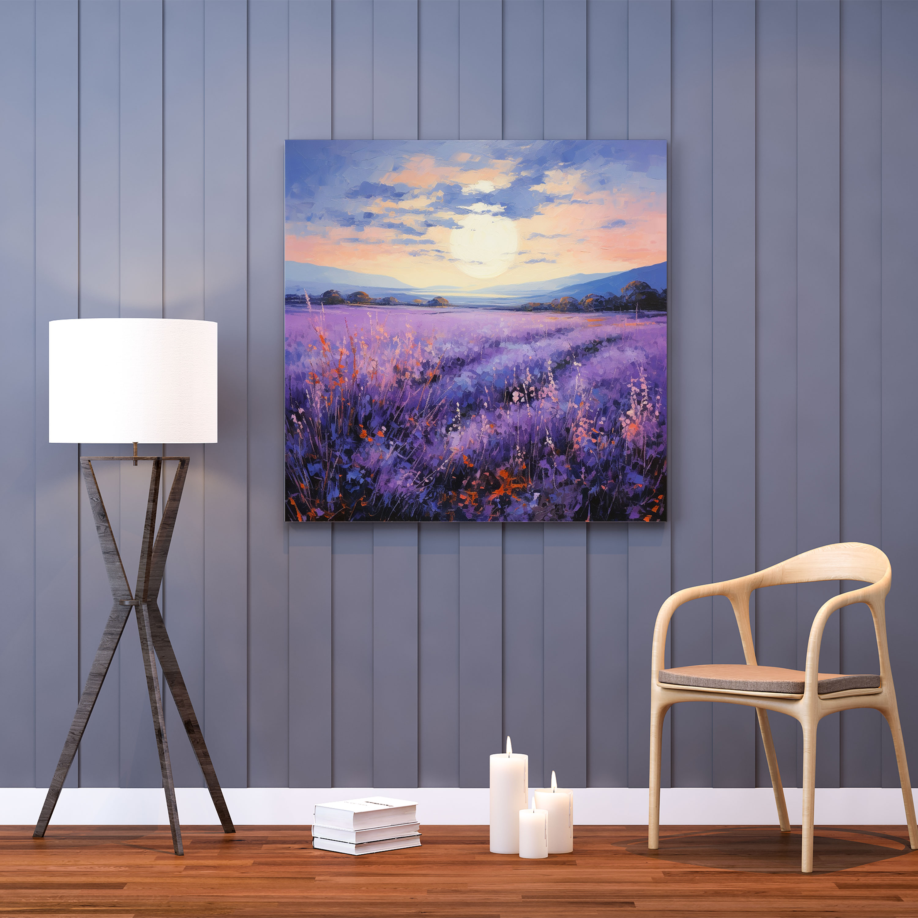 Dry Flower Oil Painting - Dry Flower, Dry Flower, Vibrant Oil Painting, Peace