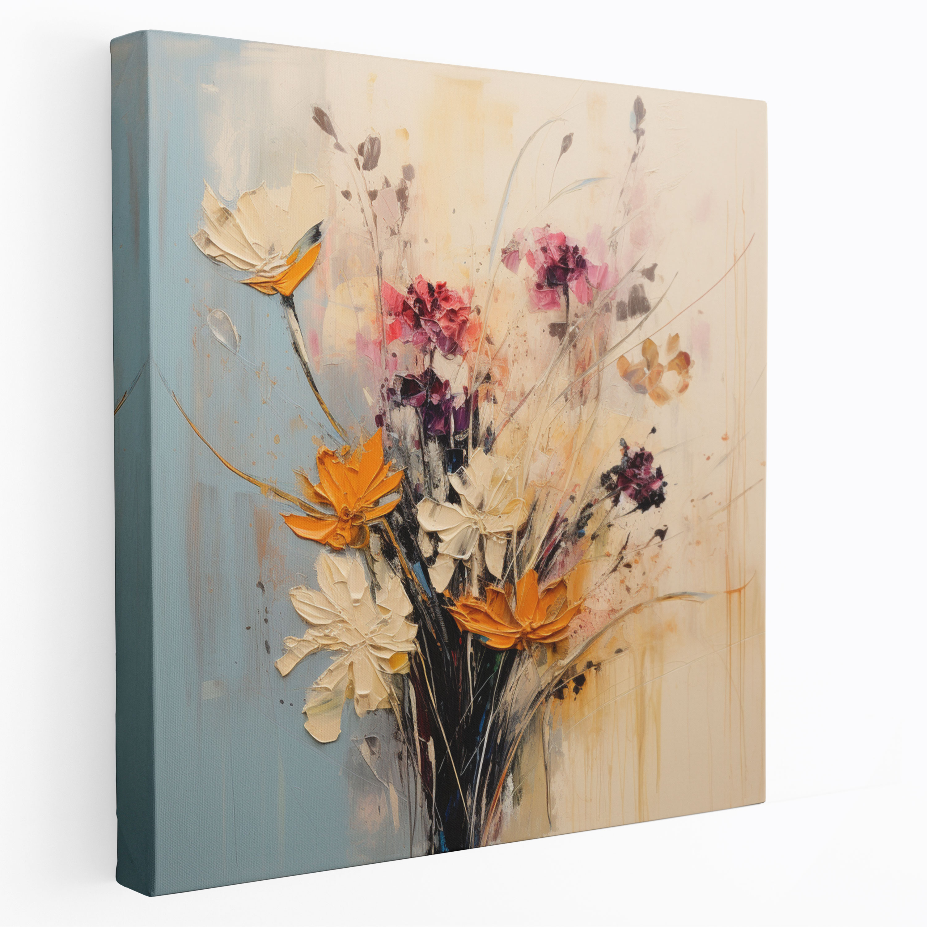 Dry Flower Canvas Print - Dry Flower, Canvas, Wall Art, Canvas Wall Art