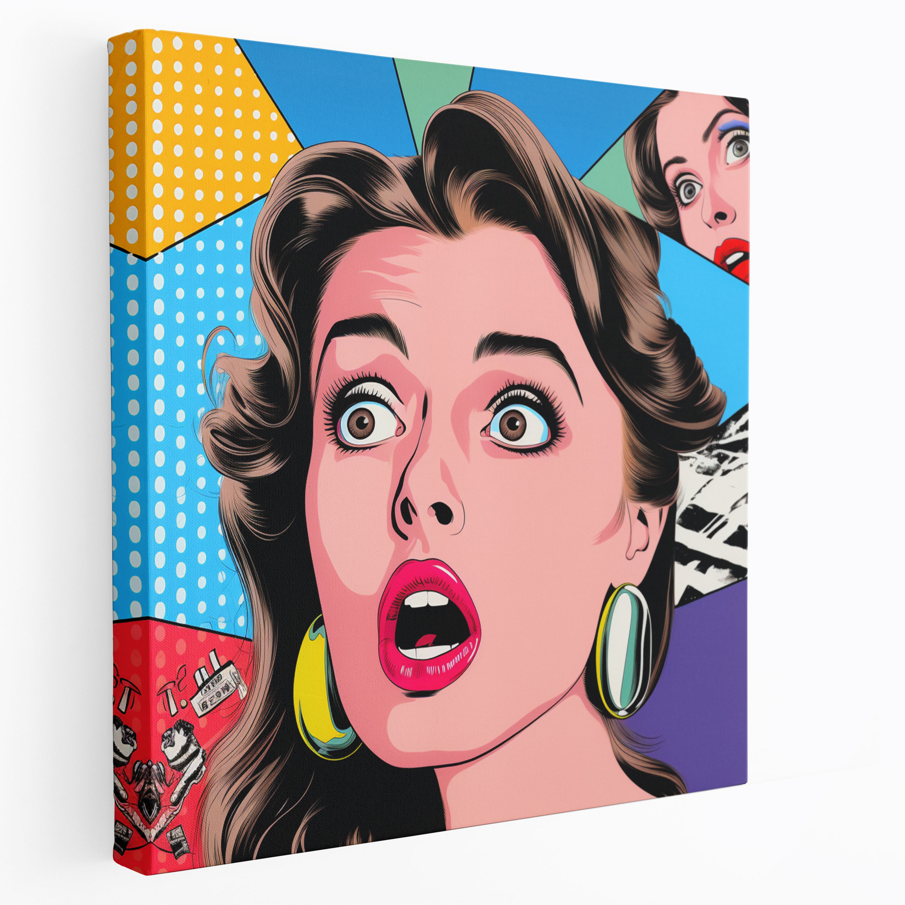 Dope Pop Art Canvas Print - Dope, Pop Art, Home Decoration, Canvas