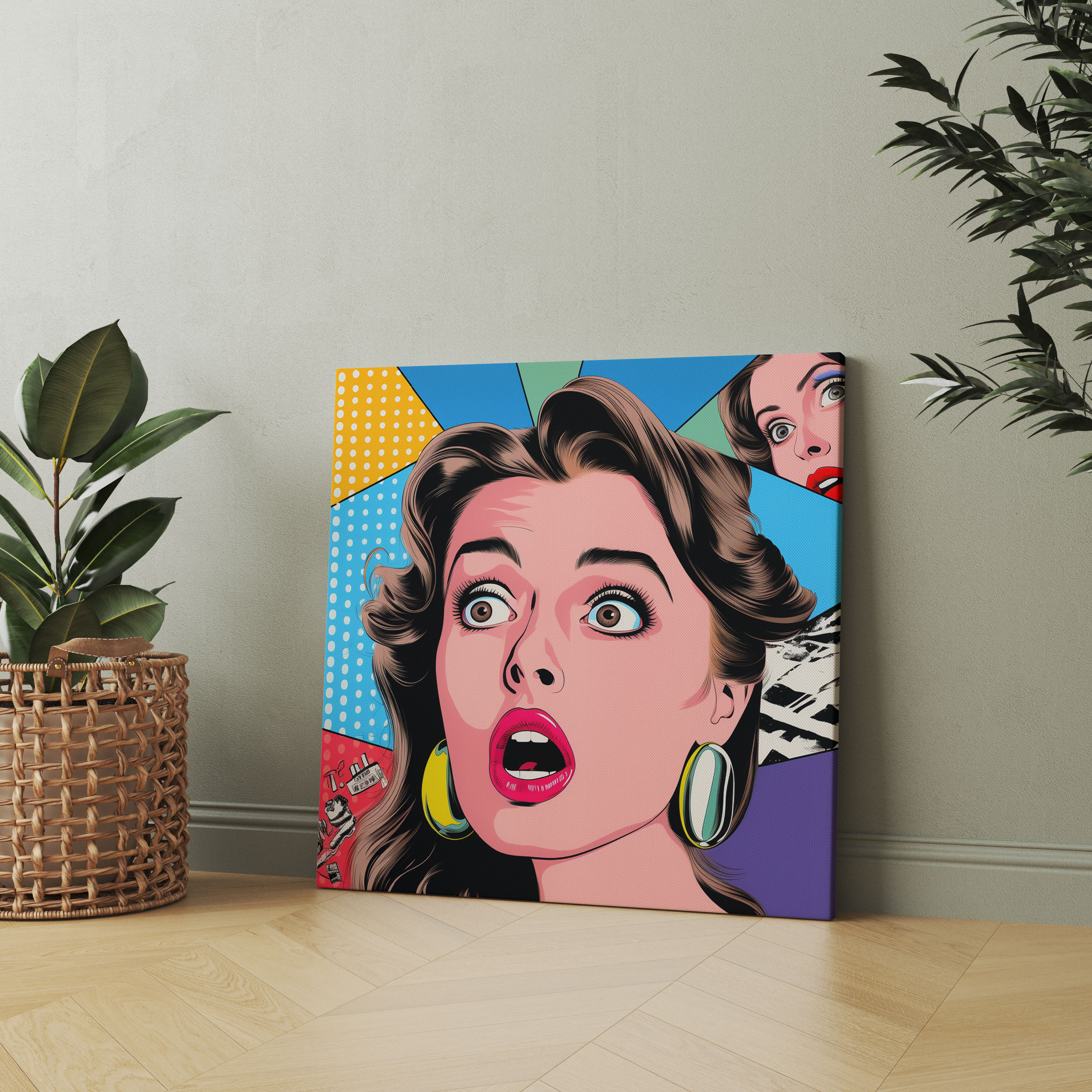 Dope Pop Art Canvas Print - Dope, Pop Art, Home Decoration, Canvas