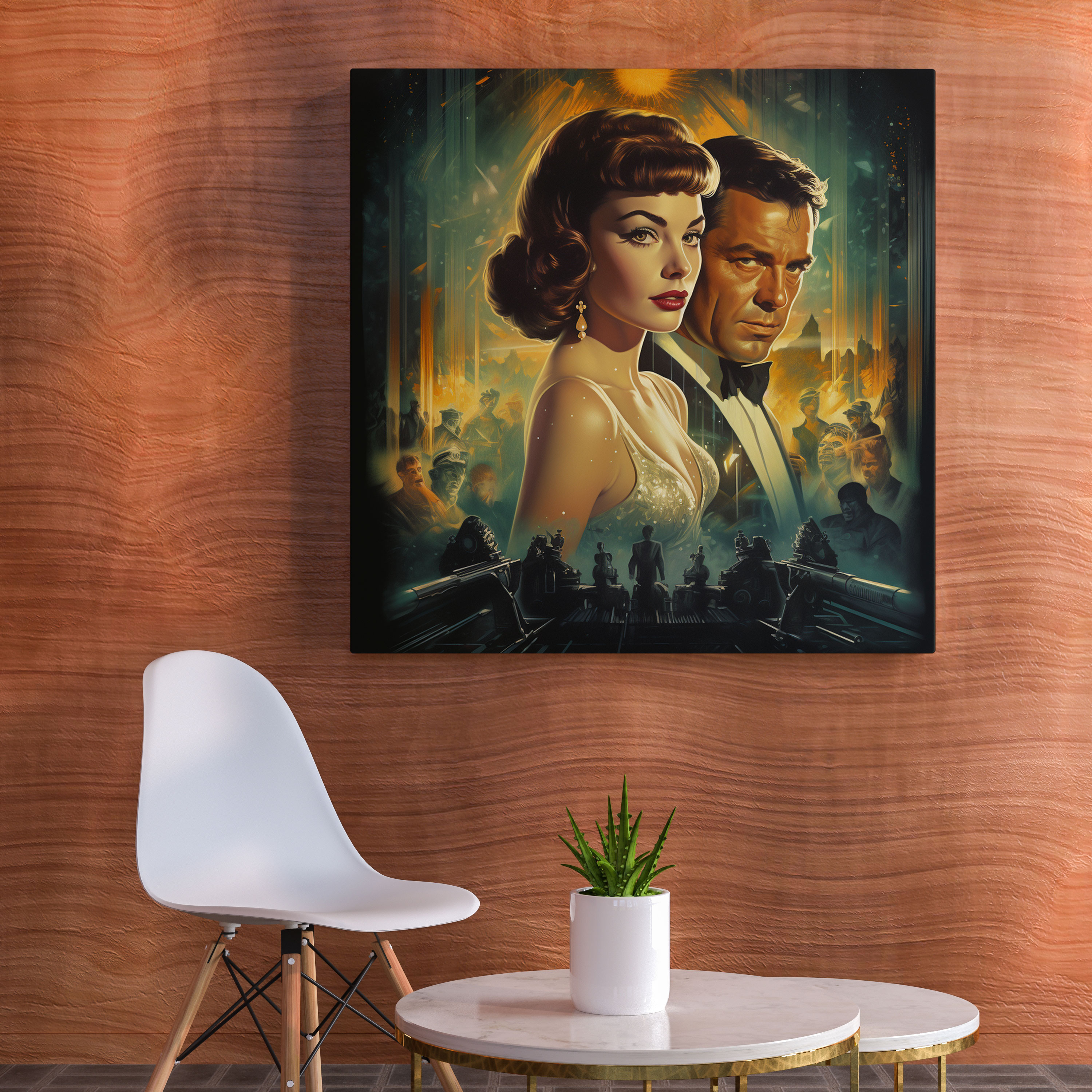 Dope Retro Movie Poster Canvas Print - Dope, Wall Art, Retro Art, Movie Poster