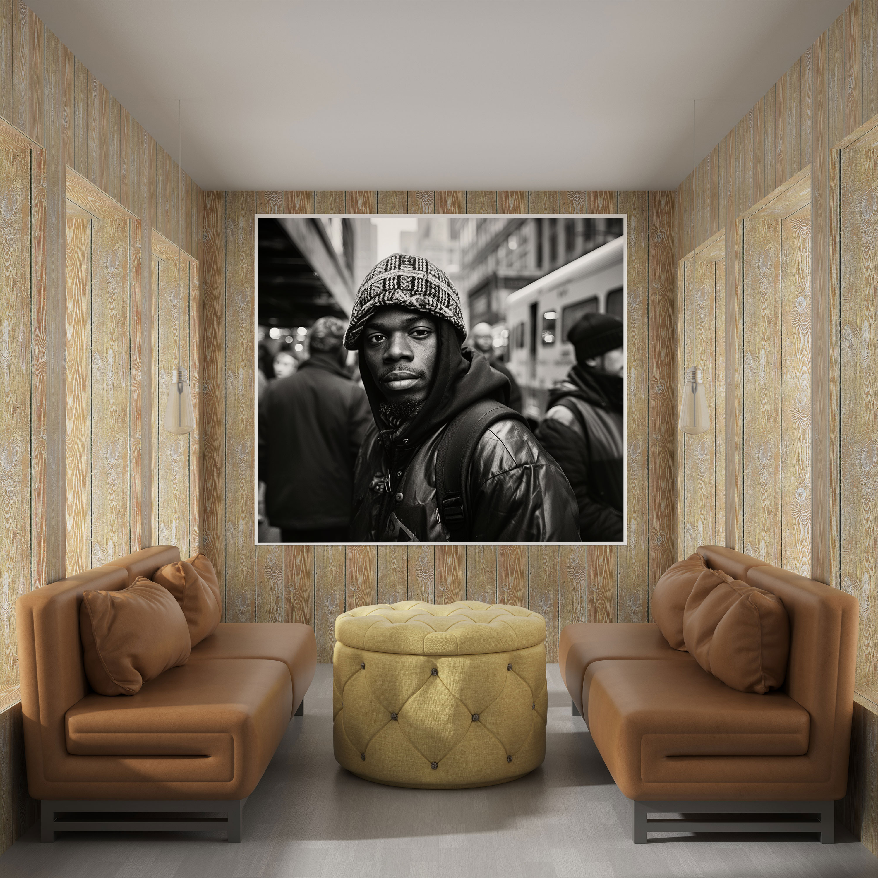 Dope Street Photography Canvas Print - Dope, Home Decoration, Wall Decoration, Bustling City
